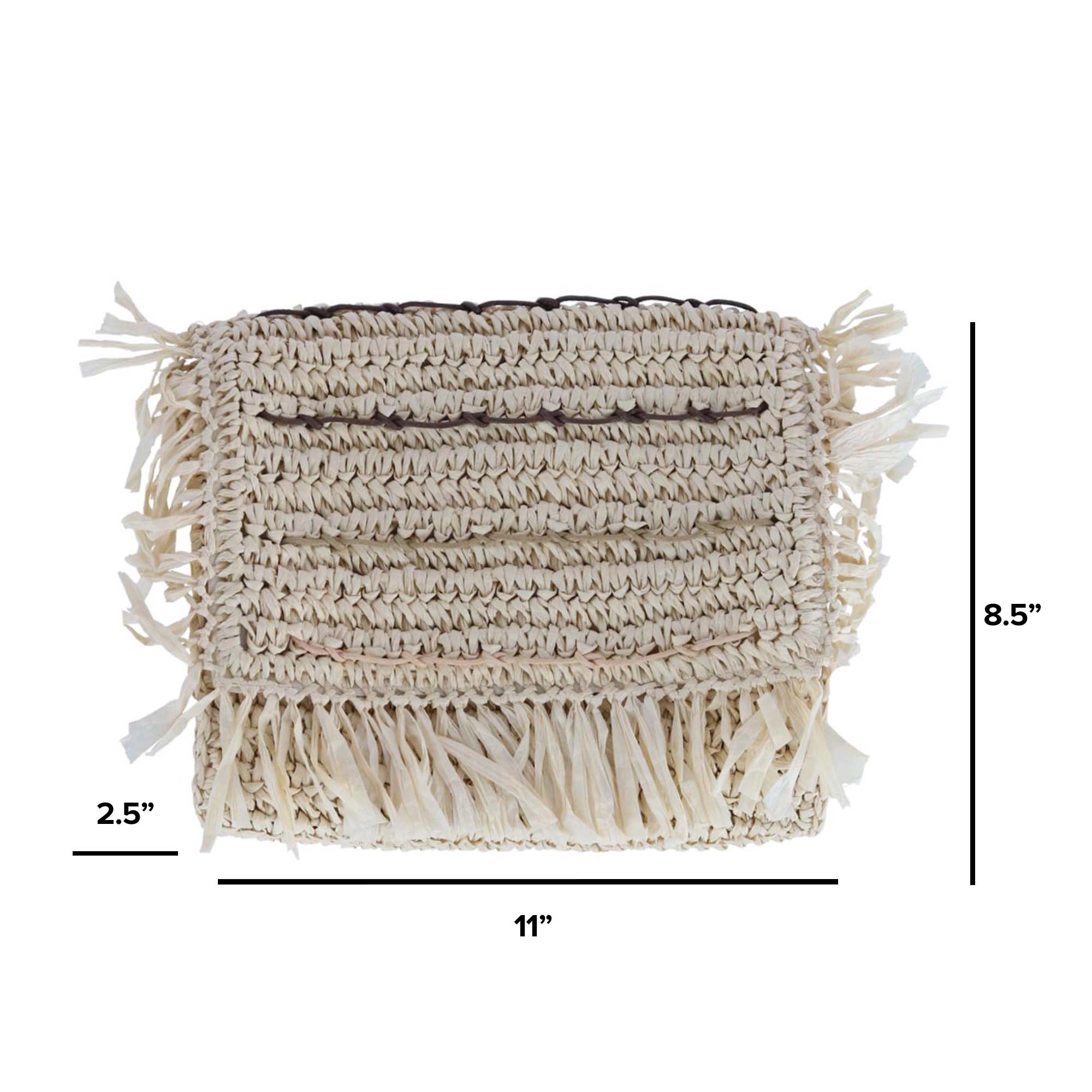 Bay Sky Women's Crochet Clutch Handbag