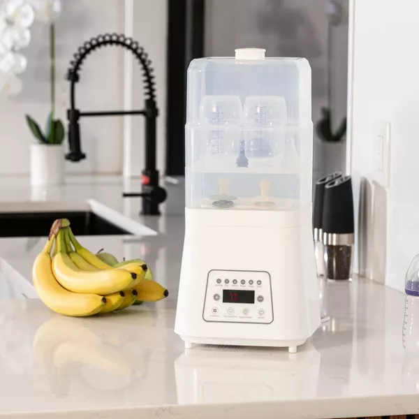 Sperric Premium Baby Bottle Sterilizer and Dryer, Fast Bottle Steamer & Bottle Cleaner, Efficient Bottle Sterilization