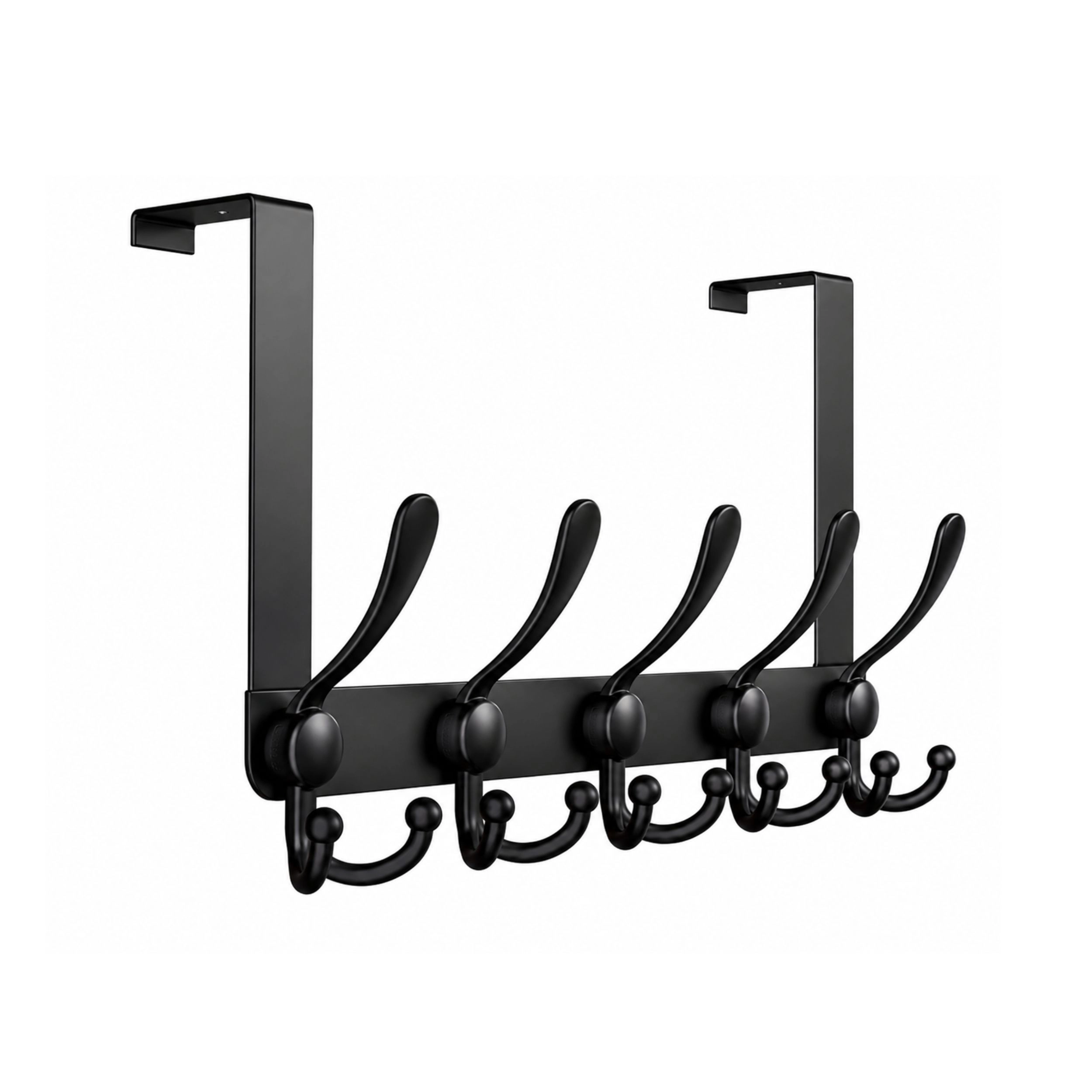 Stock Preferred Over Door Hook 2.0 Heavy Duty Stainless Steel 5 Tri Hanger Rack