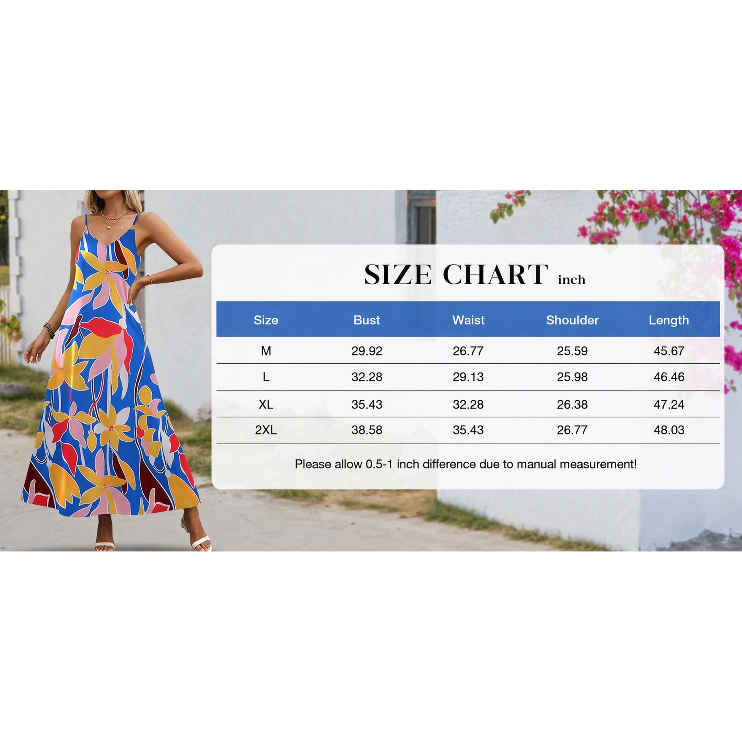 Zeagoo Women's V Neck Sleeveless Maxi Dress