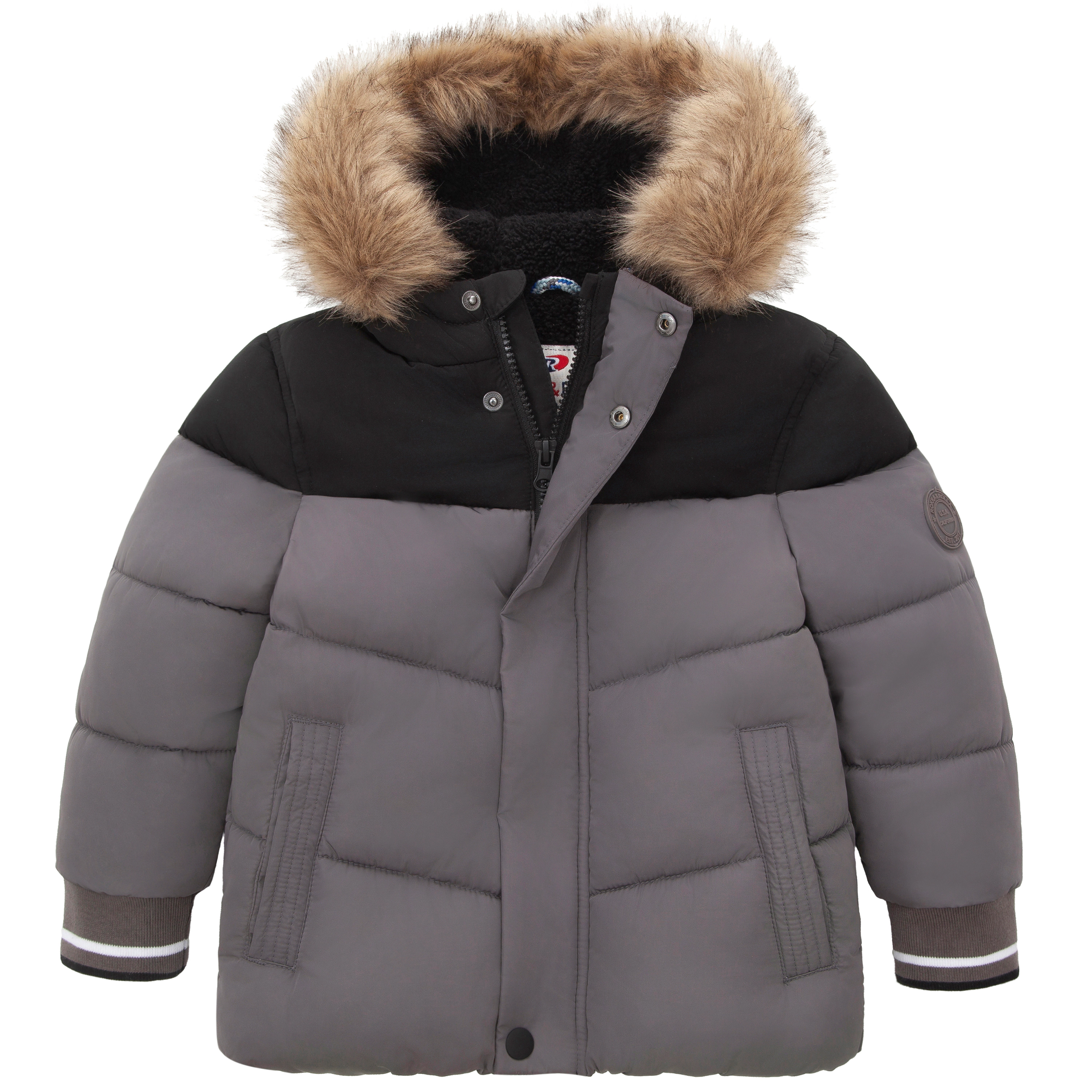 Rokka&Rolla Toddler Boys Heavy Winter Coat