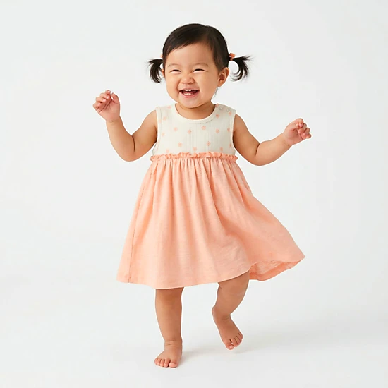 Rockets of Awesome Ruffle Tank Top For Baby Girl