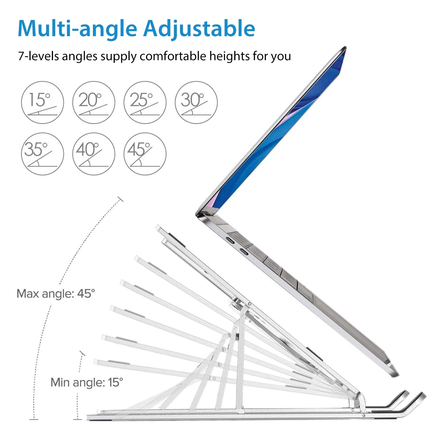 GBruno Adjustable Aluminum Laptop Stand