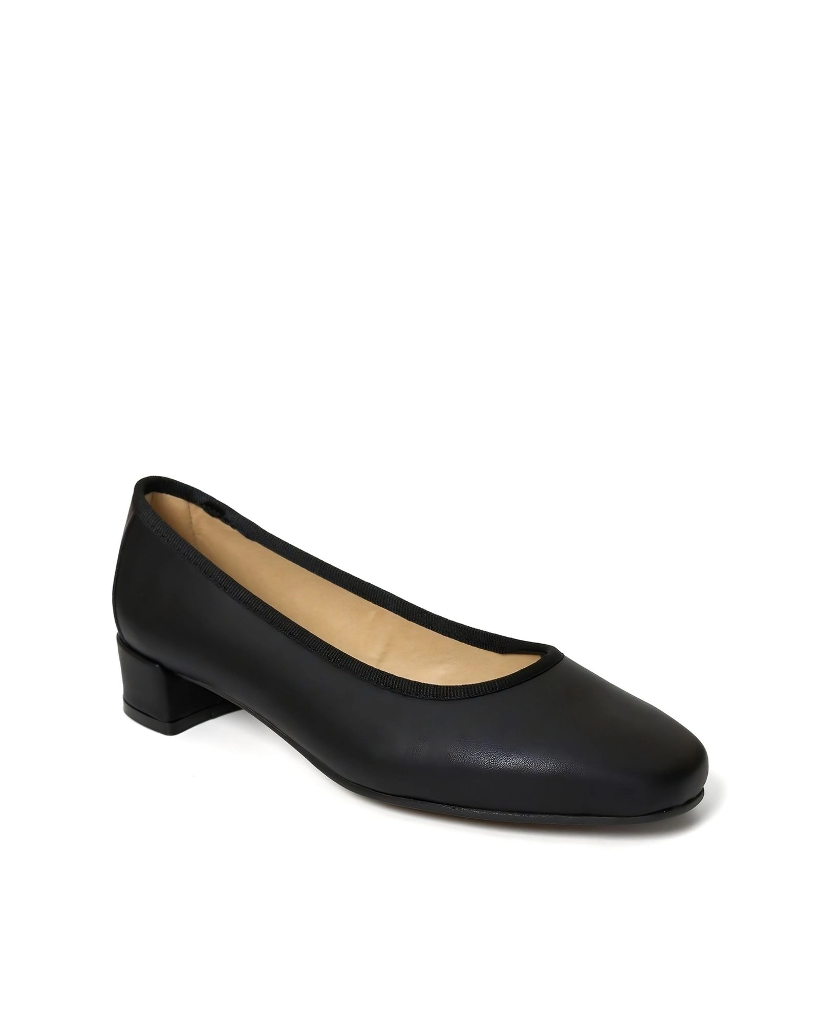 Menina Step Womens Isa Leather Ballet Flat