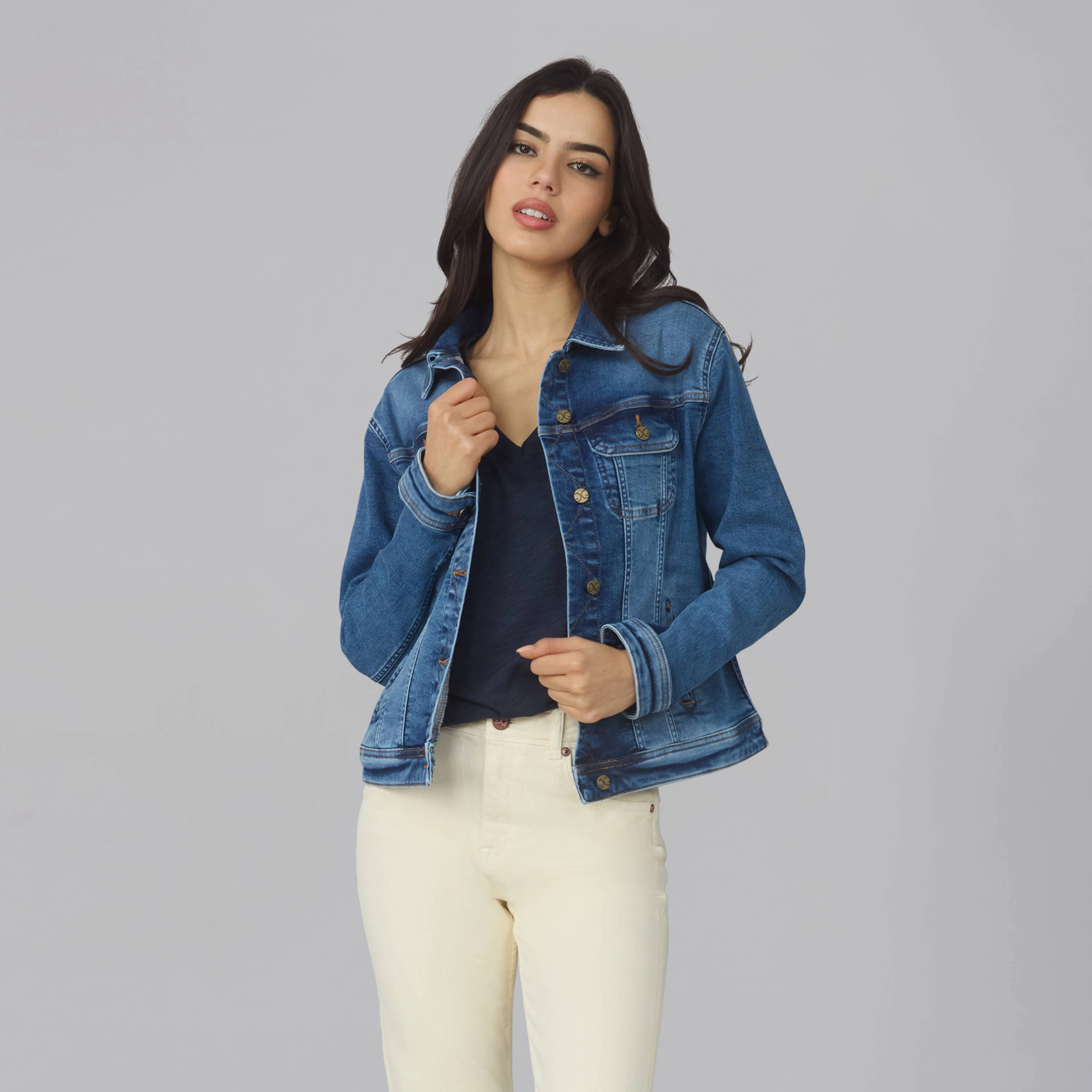 Lola Denim Womens Gabriella Classic Jacket