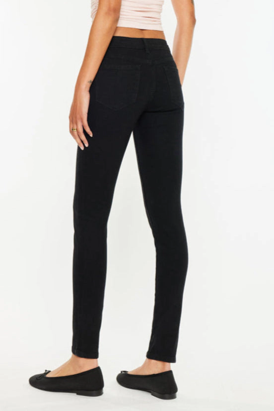 KanCan Women's Essentials Mid Rise Super Skinny Anivia Jeans