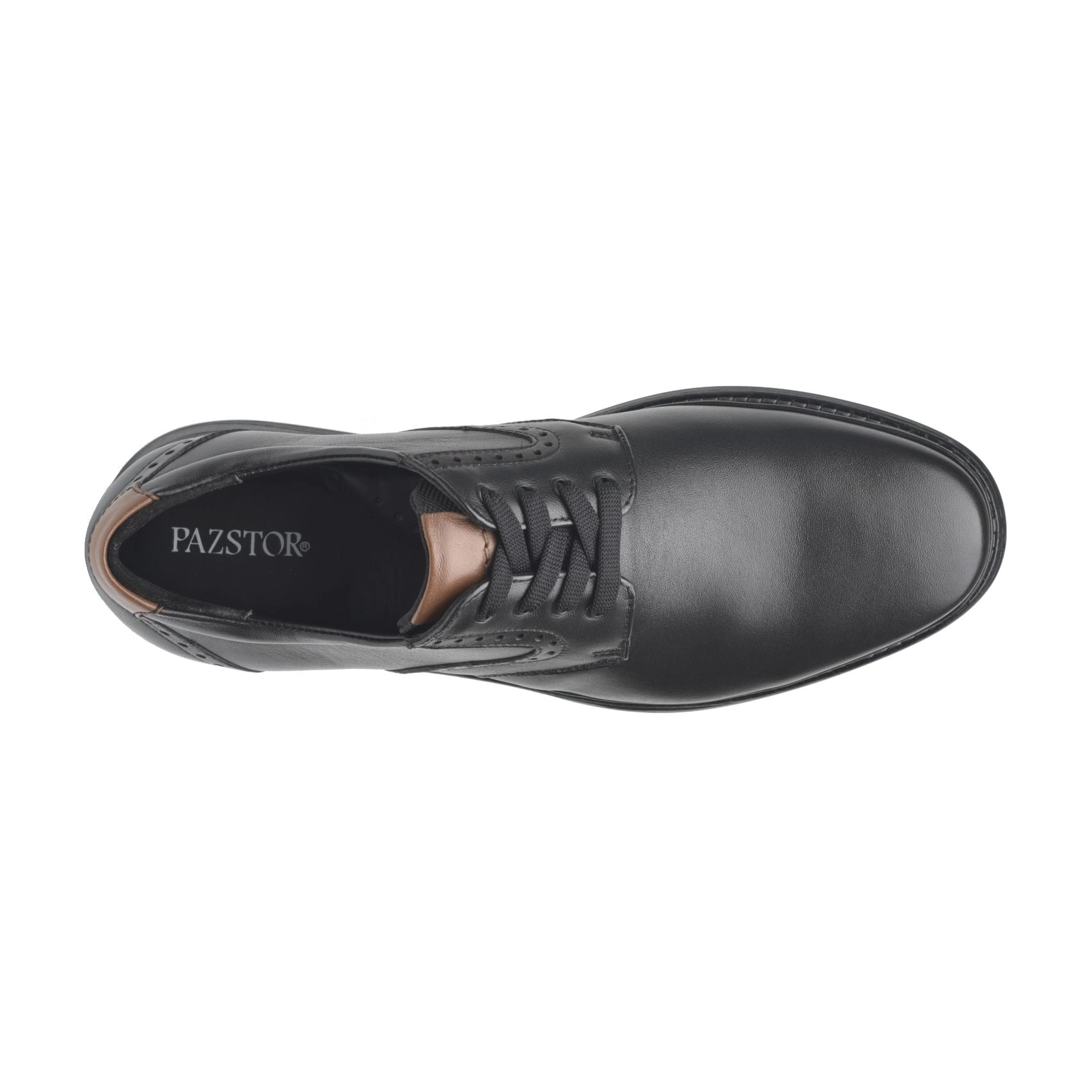 Pazstor Men's Oxfords  - Premium Leather, Cushioned leather insole