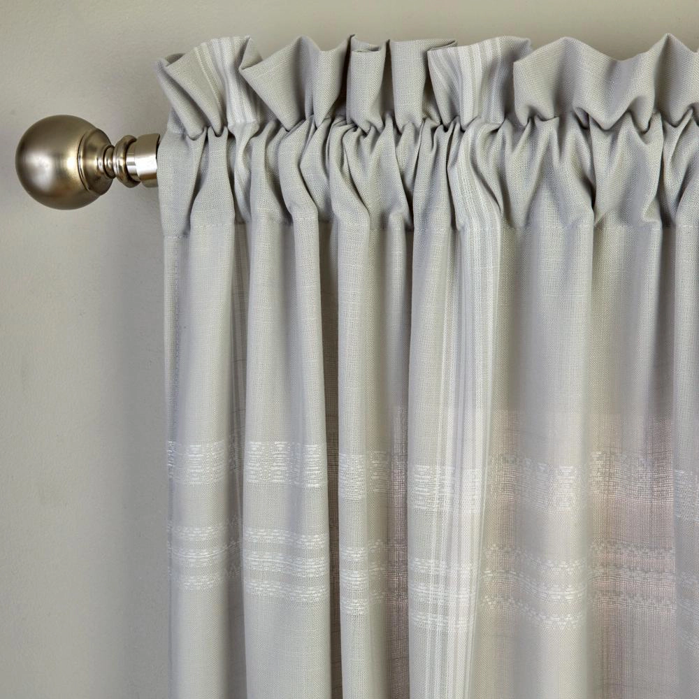 SKL Home By Saturday Knight Ltd Adelyn Valance - 56X13", Gray