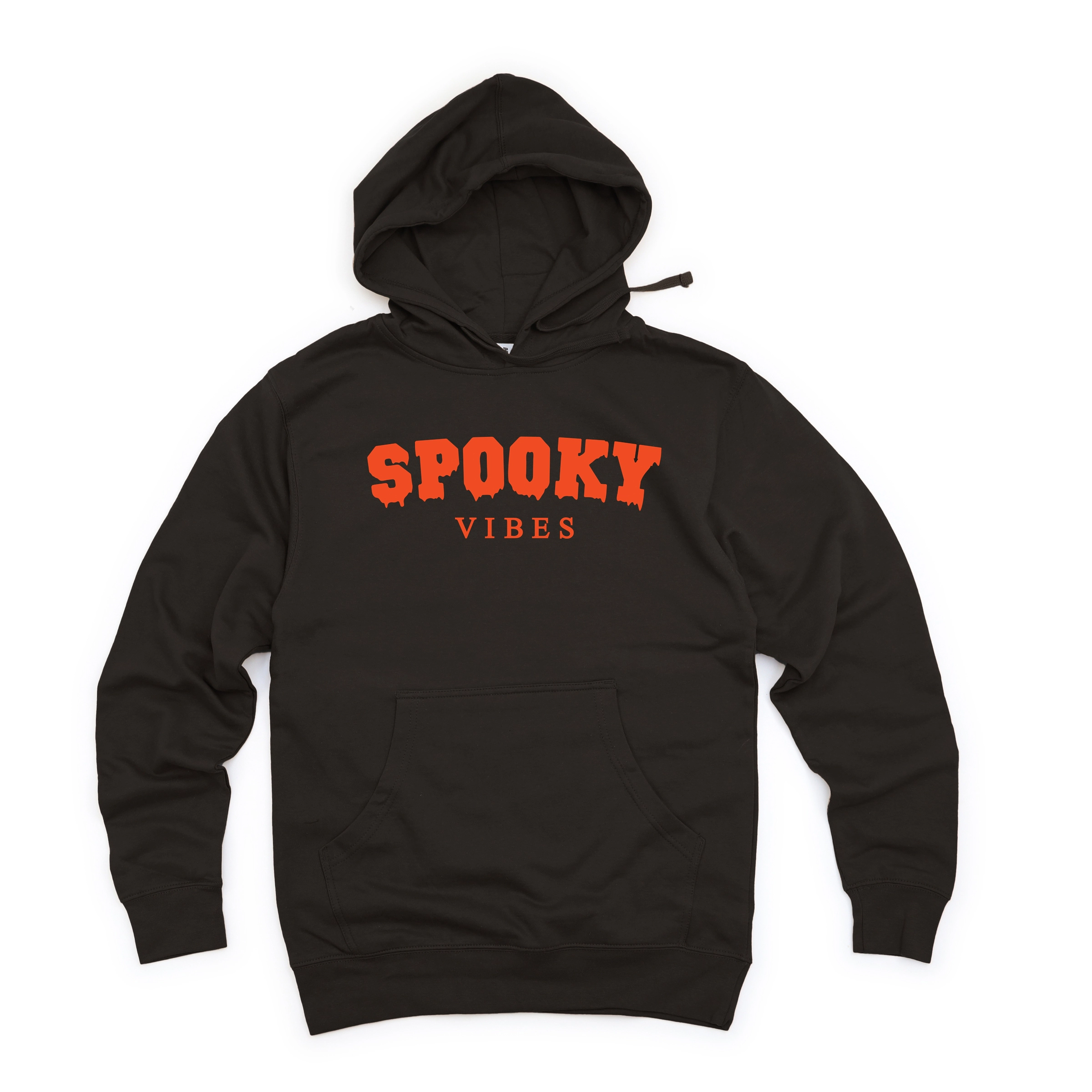 Simply Sage Market - Women's Graphic Hoodie Spooky Vibes Puff Print