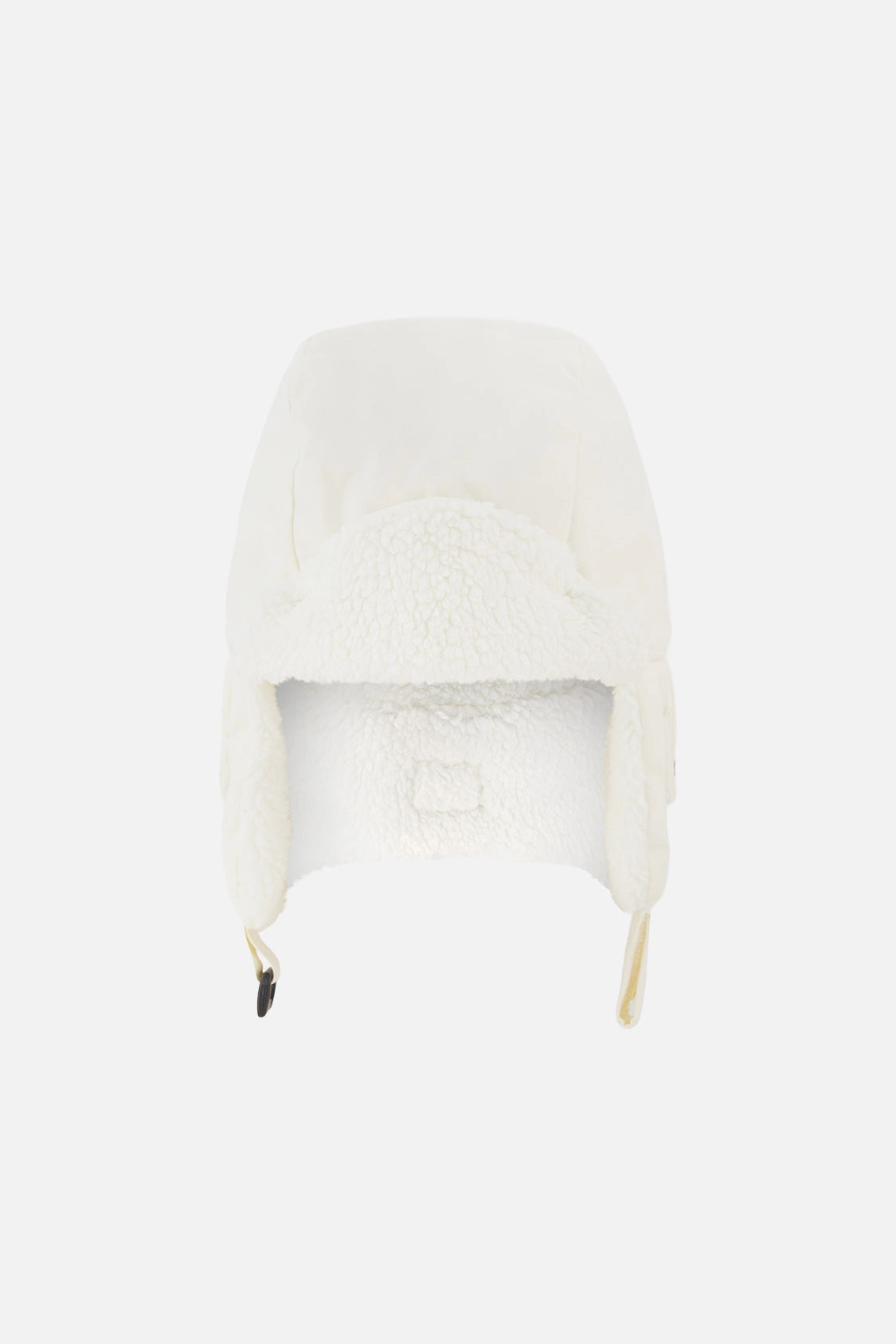 Deux par Unisex Faux Fur-Trimmed Chapka with Ear Flaps and Chin Strap