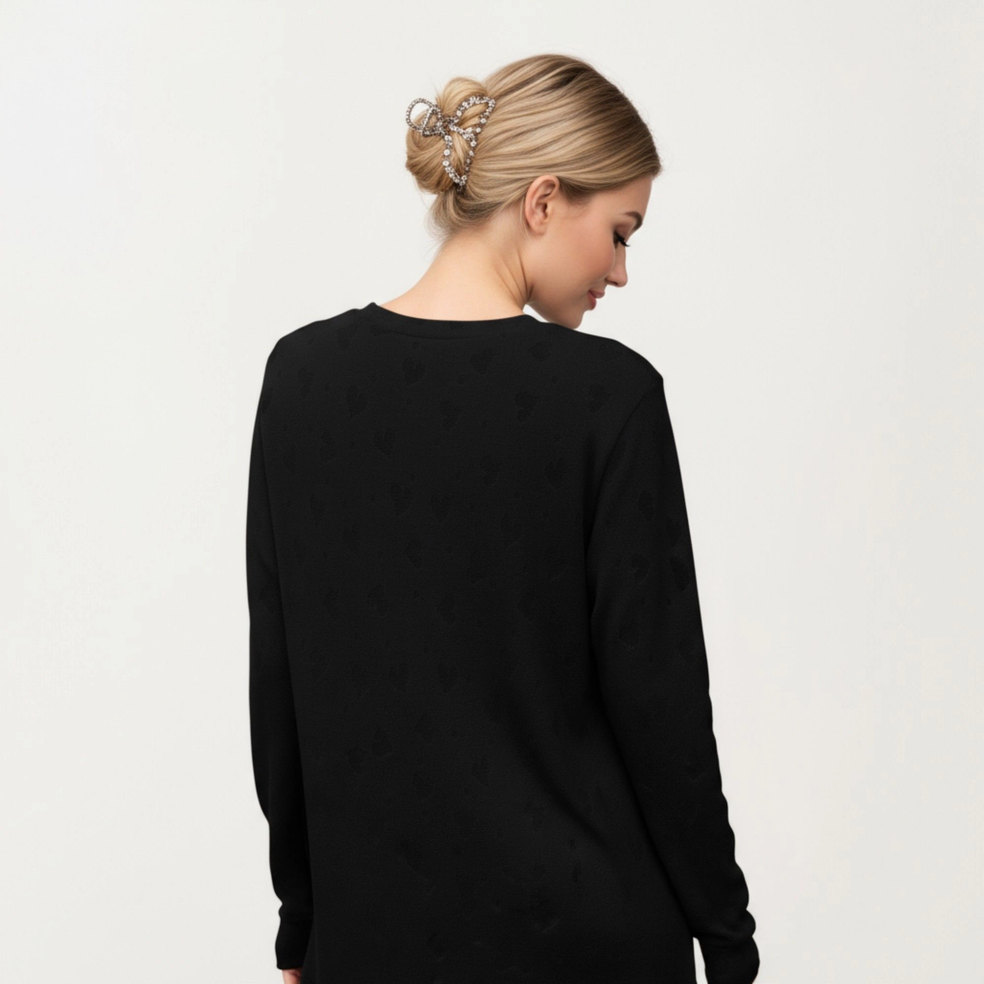 Anna-Kaci Women's Oversized High Low Hem Relaxed Fit Long Sleeve Pullover Top