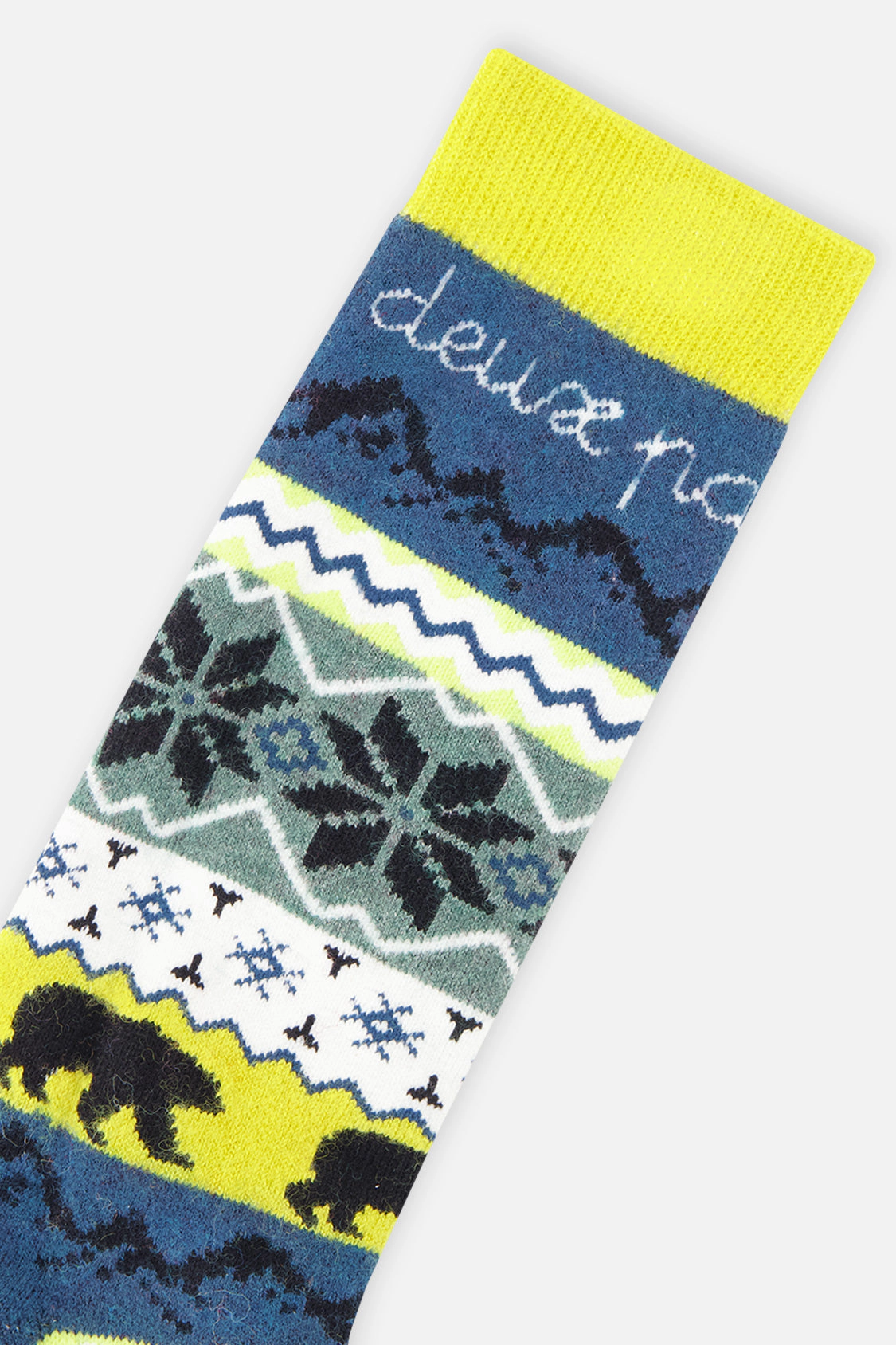 Deux par Boys Nordic-Inspired Cushioned Ski Socks
