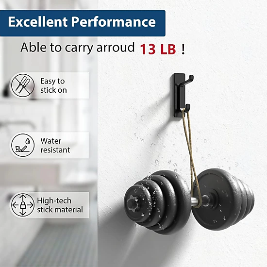 CovertSafe Strong Stick-on Hooks For Coat Towel - JCPenney