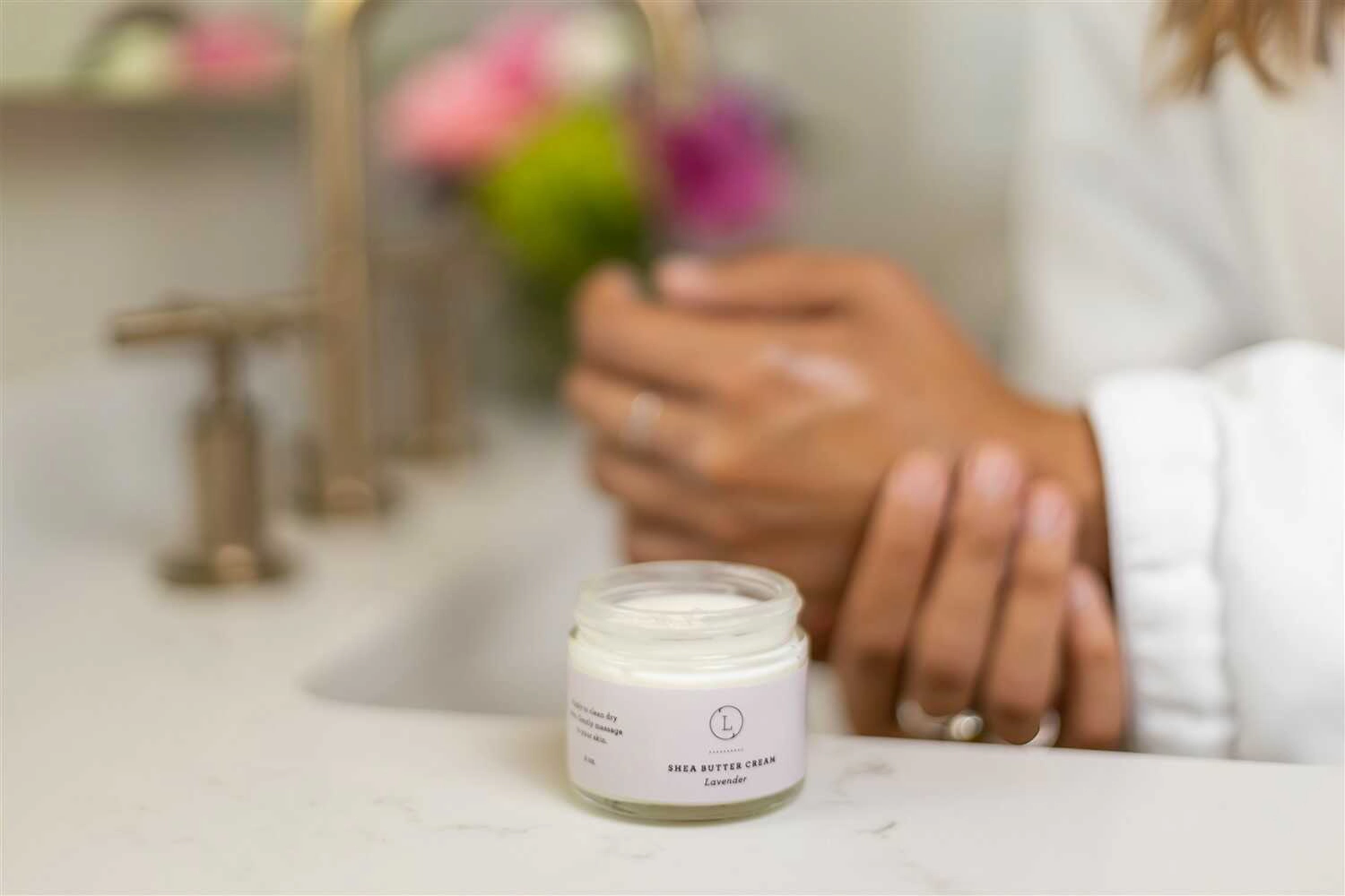 Lizush Lavender Shea Butter Body Cream 2 oz
