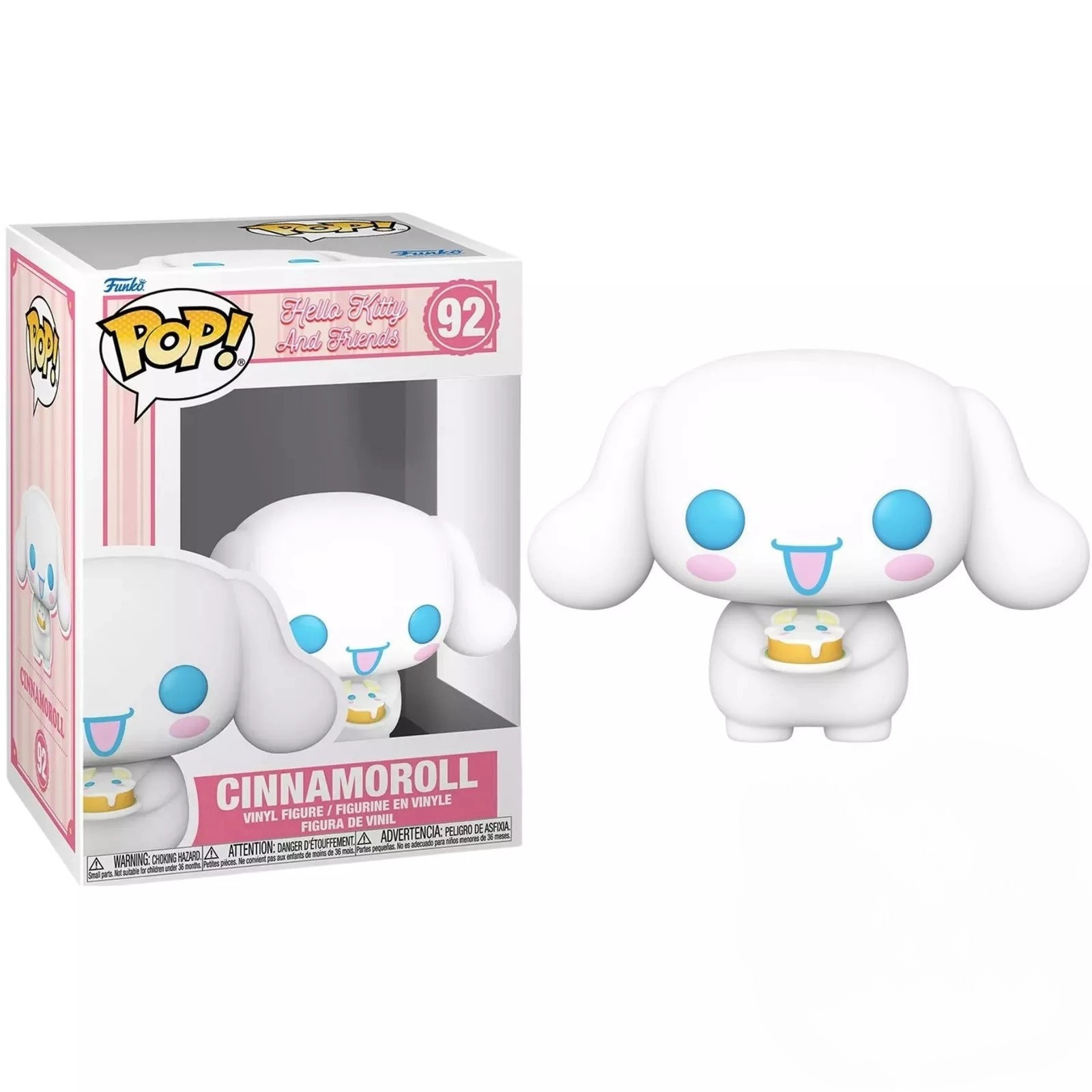 Funko Pop! Hello Kitty and Friends - Cinnamoroll with Dessert #92