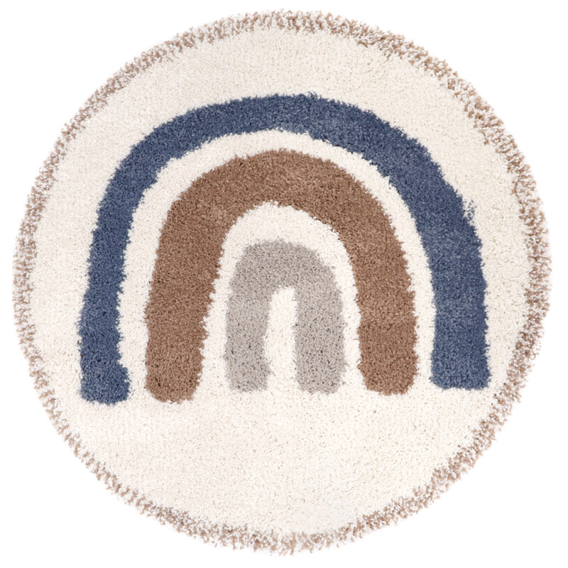 Nattiot Polypropylene Rug Bohemian Rainbow Bleu