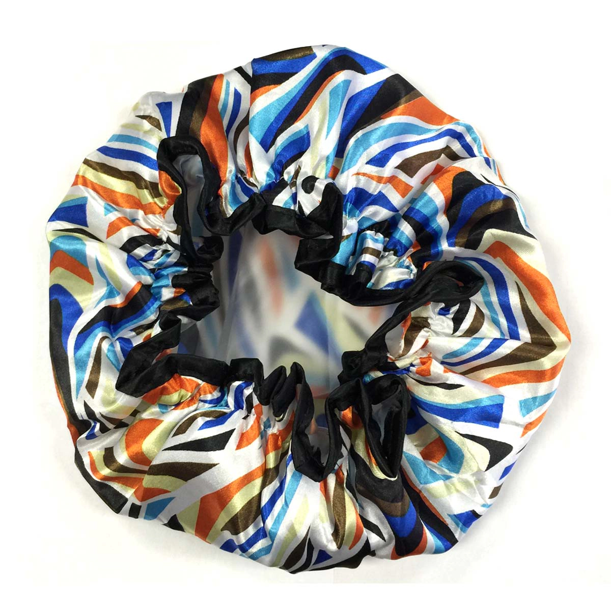 Wrapables Women's Trendy Satin Shower Cap, Suave