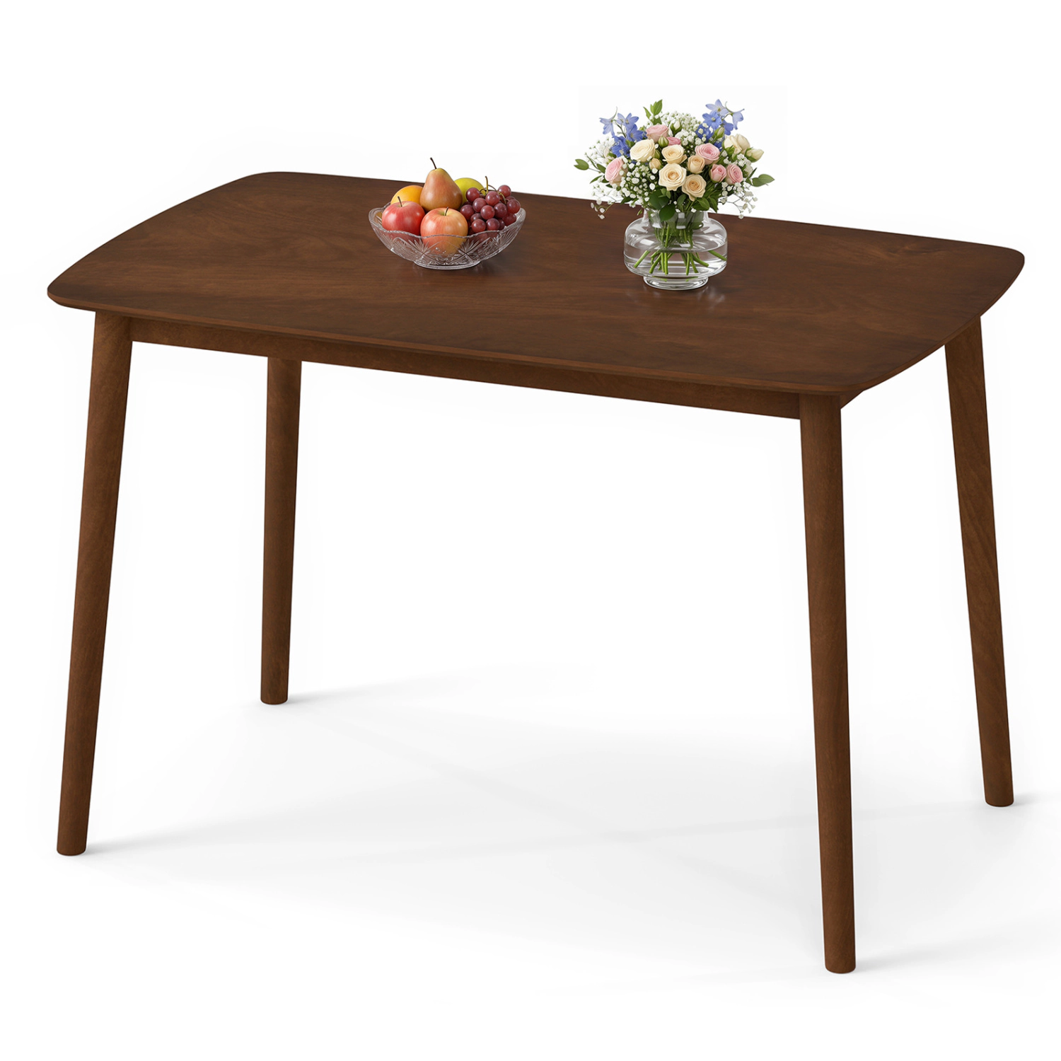 LJG Rectangular Kitchen Table for Living Room Breakfast Nook