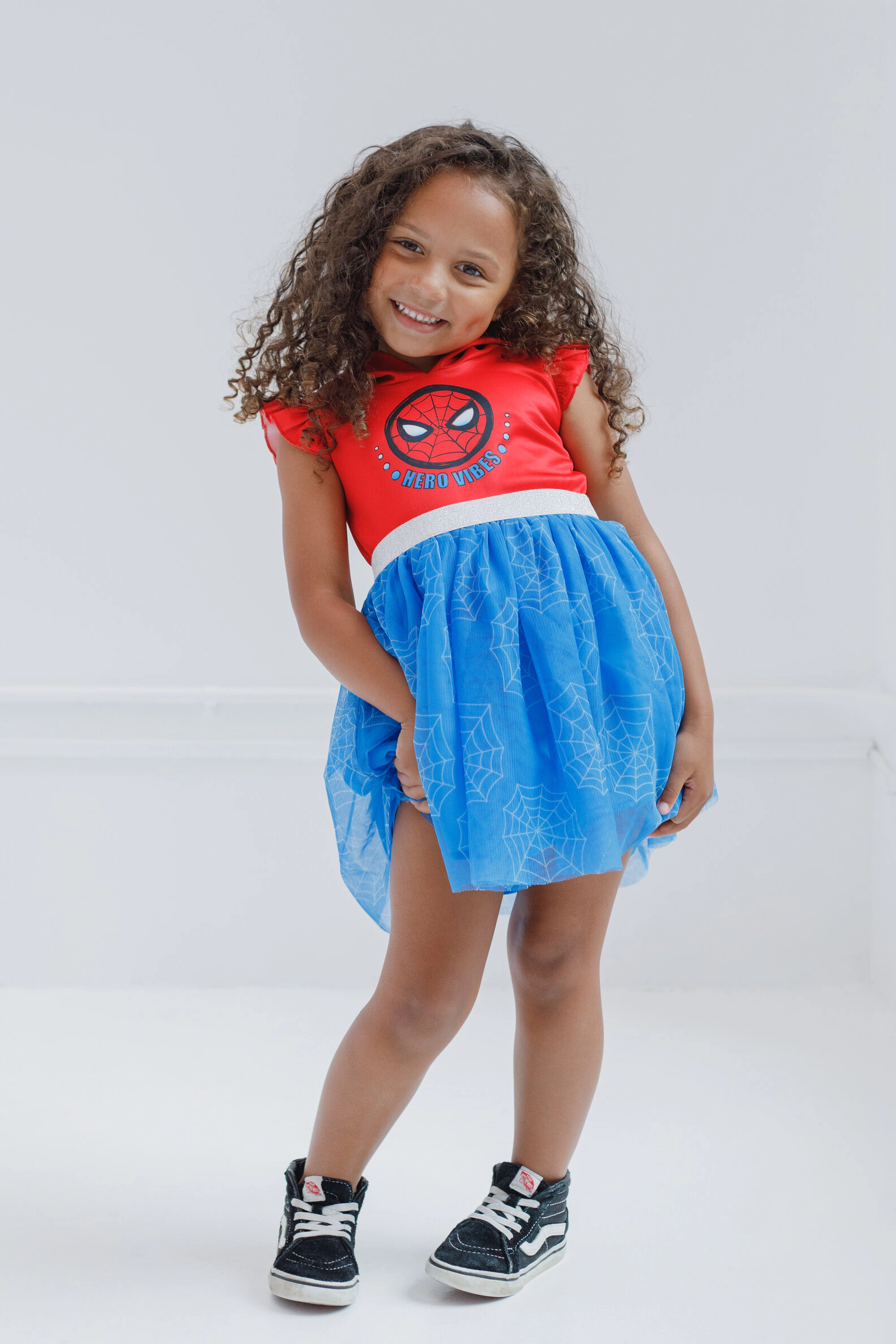 Marvel Spider-Man Girls' Cosplay Tutu Dress