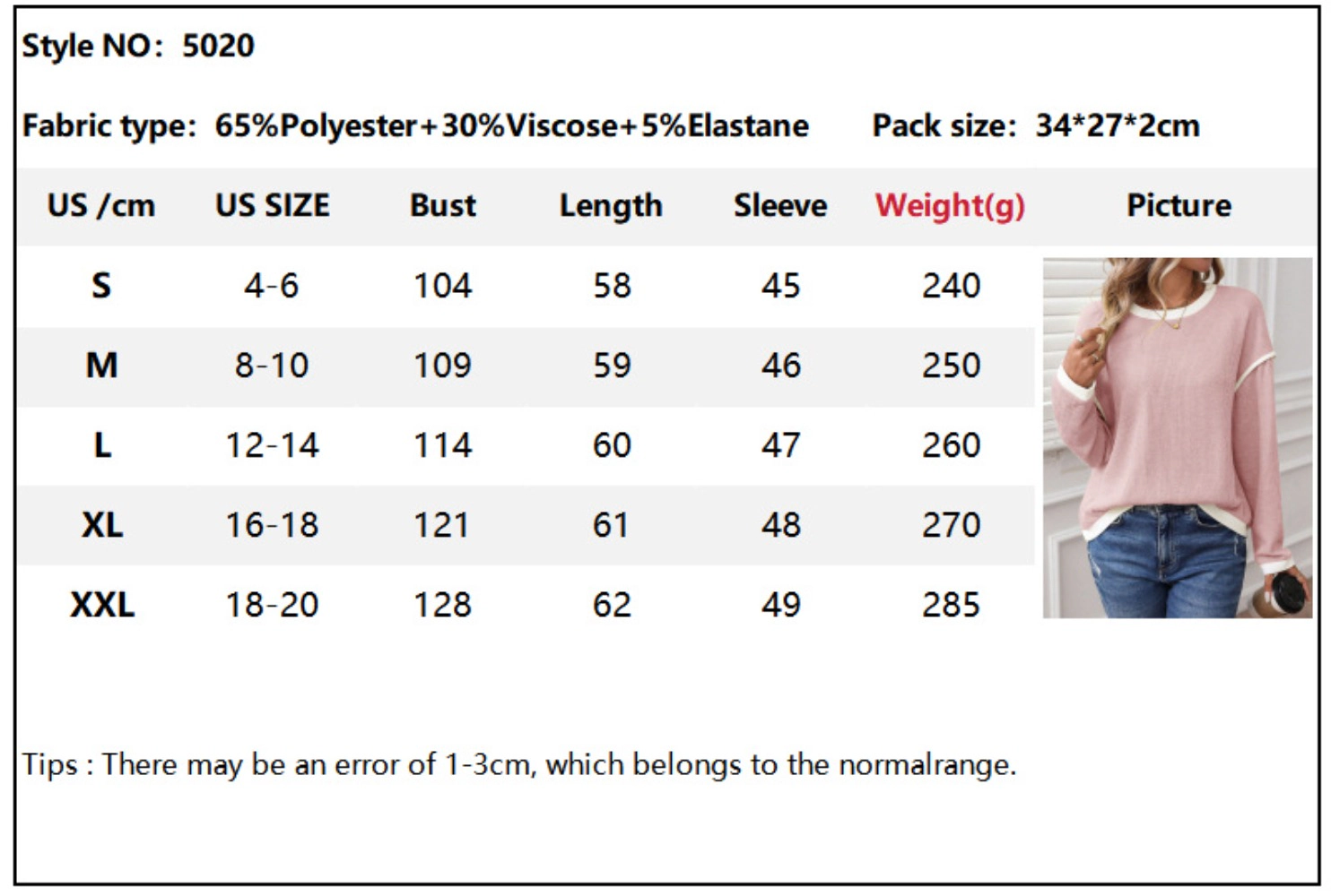 Enchanted Funland Womens Color Block Long Sleeve Knit Pullover Tops