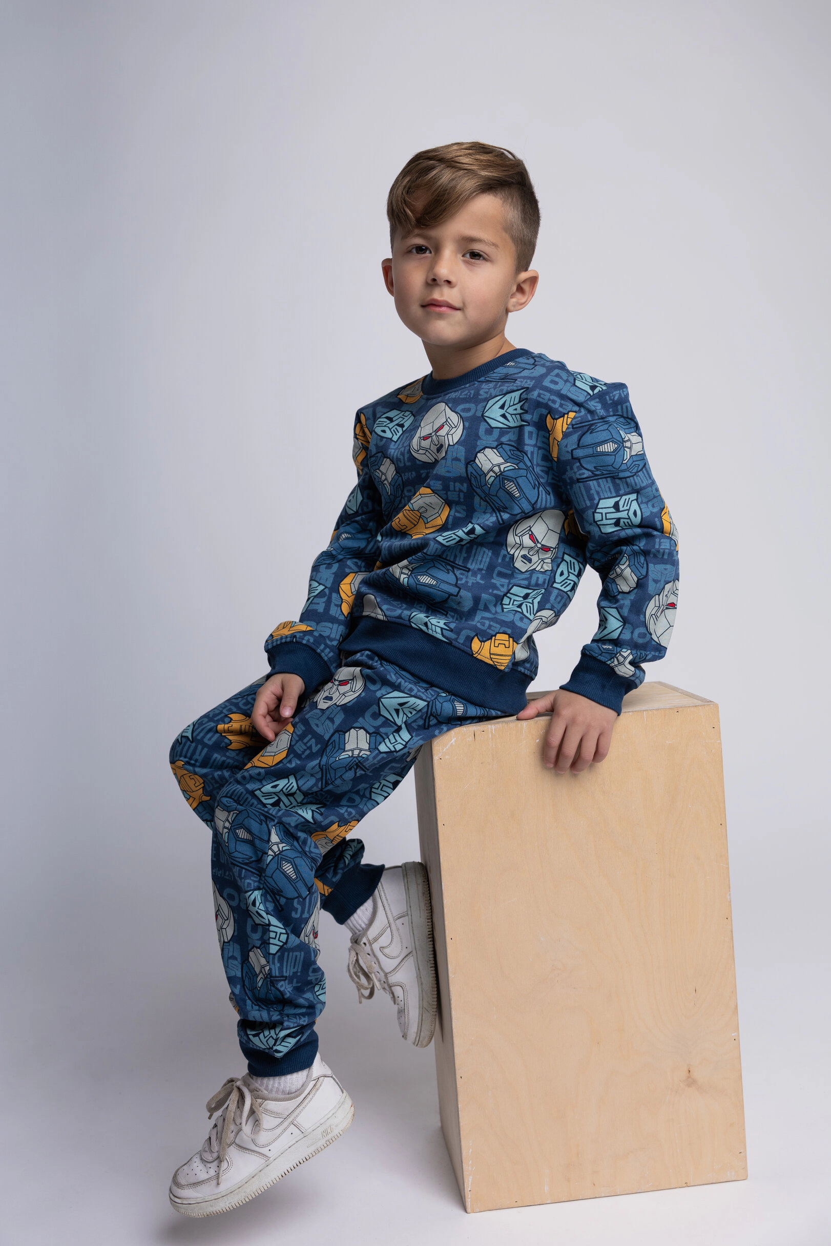 Transformers Boys' Fleece 2-Piece Sweatshirt and Pants Set
