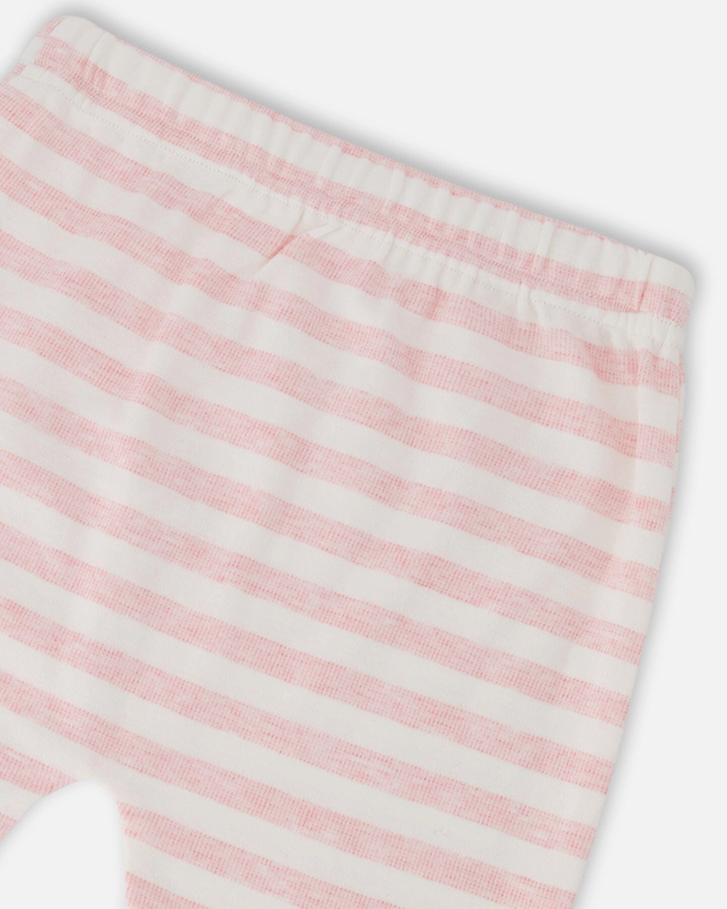 Deux par Girls Cotton Jersey Top and Pants Set Stripes