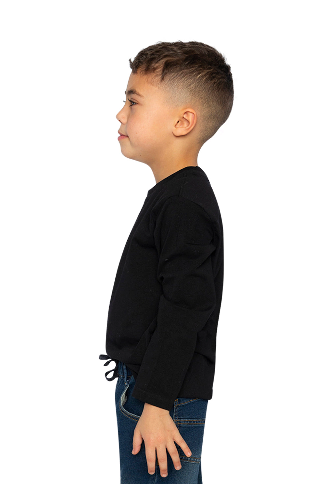 Deux par Boys Organic Cotton Long Sleeve T-Shirt