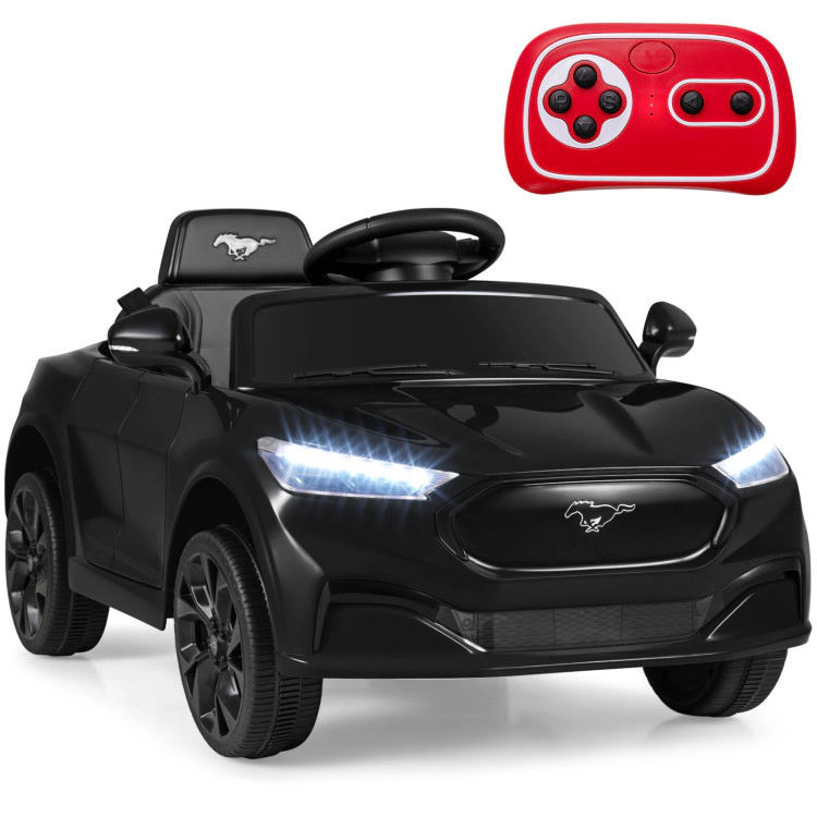 Hivvago 12V Kids Ride on Car Licensed Ford Mach E with Parent Control and Horn
