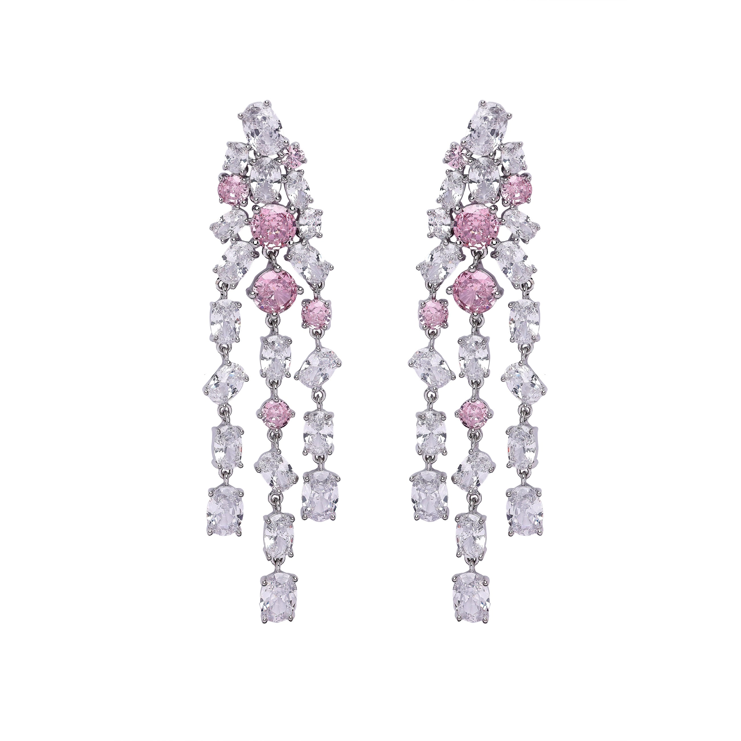 AGP PARIS Womens Diva Gorgeous Tassel Drop Earrings