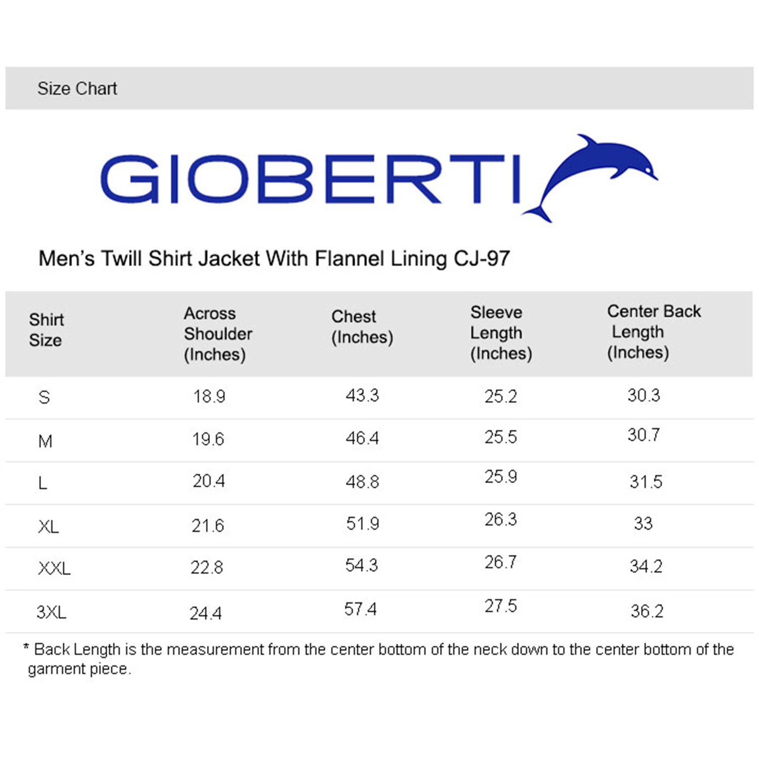 Gioberti Men's 100% Cotton Brushed and Soft Twill Shirt Jacket with Flannel Lining
