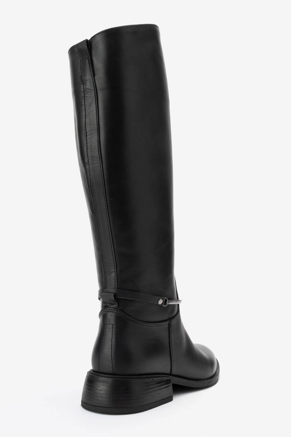 Forever & Always Womens Ansel Leather Riding Boot