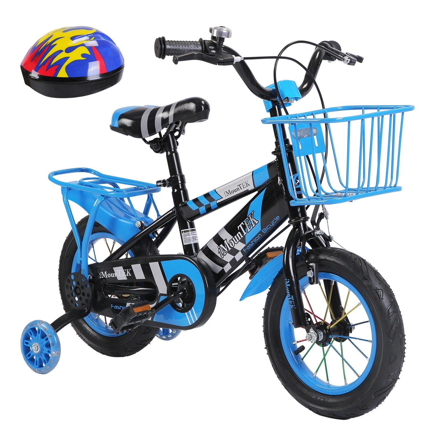 GBruno 12 Kids' Bike With Training Wheels