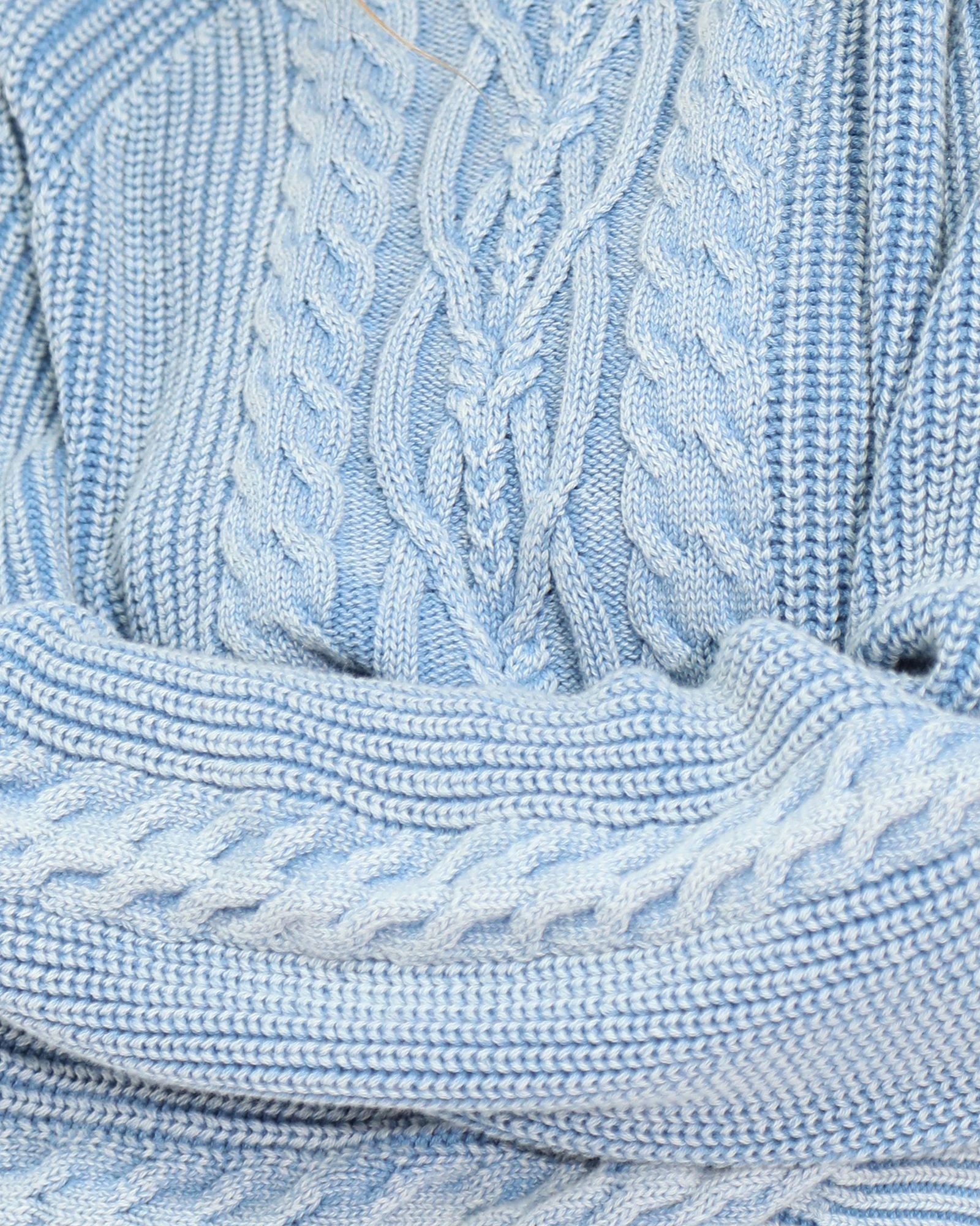 Belle & Bloom Hudson Street Cable Garment Dyed Sweater