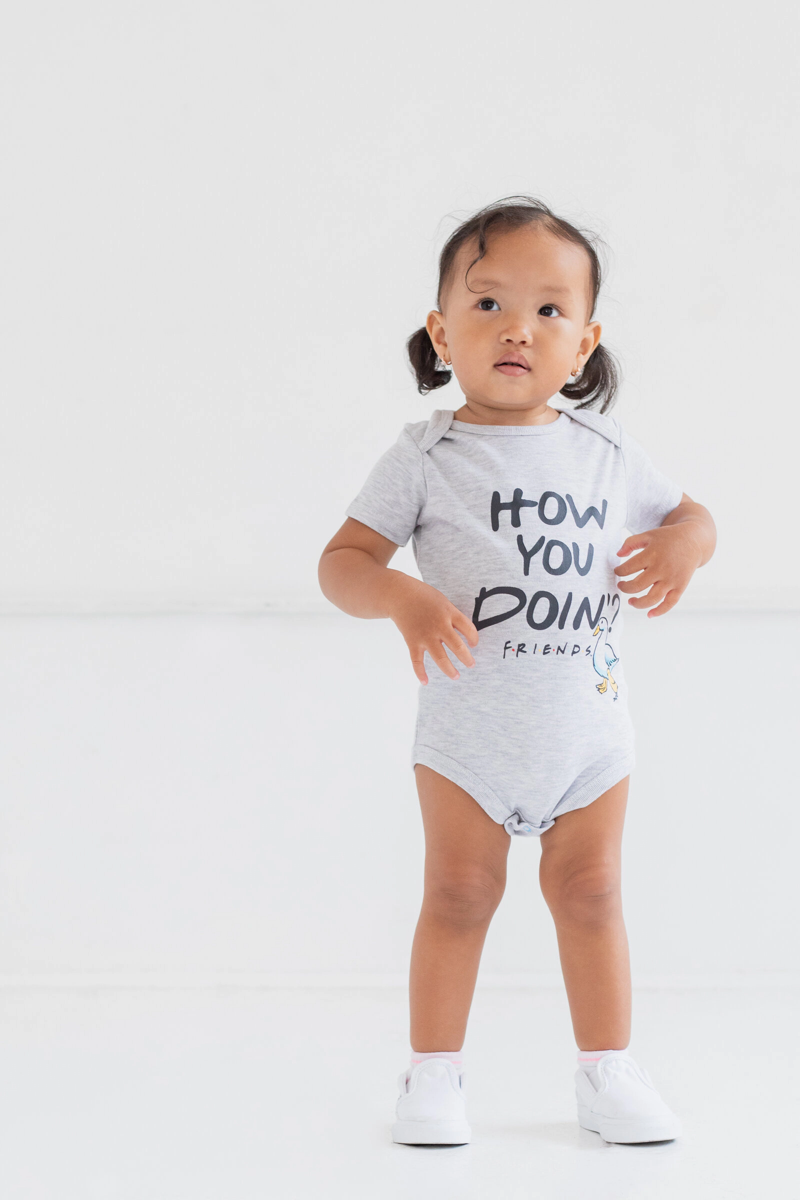 Friends Baby 3-Pack Short Sleeve Bodysuits