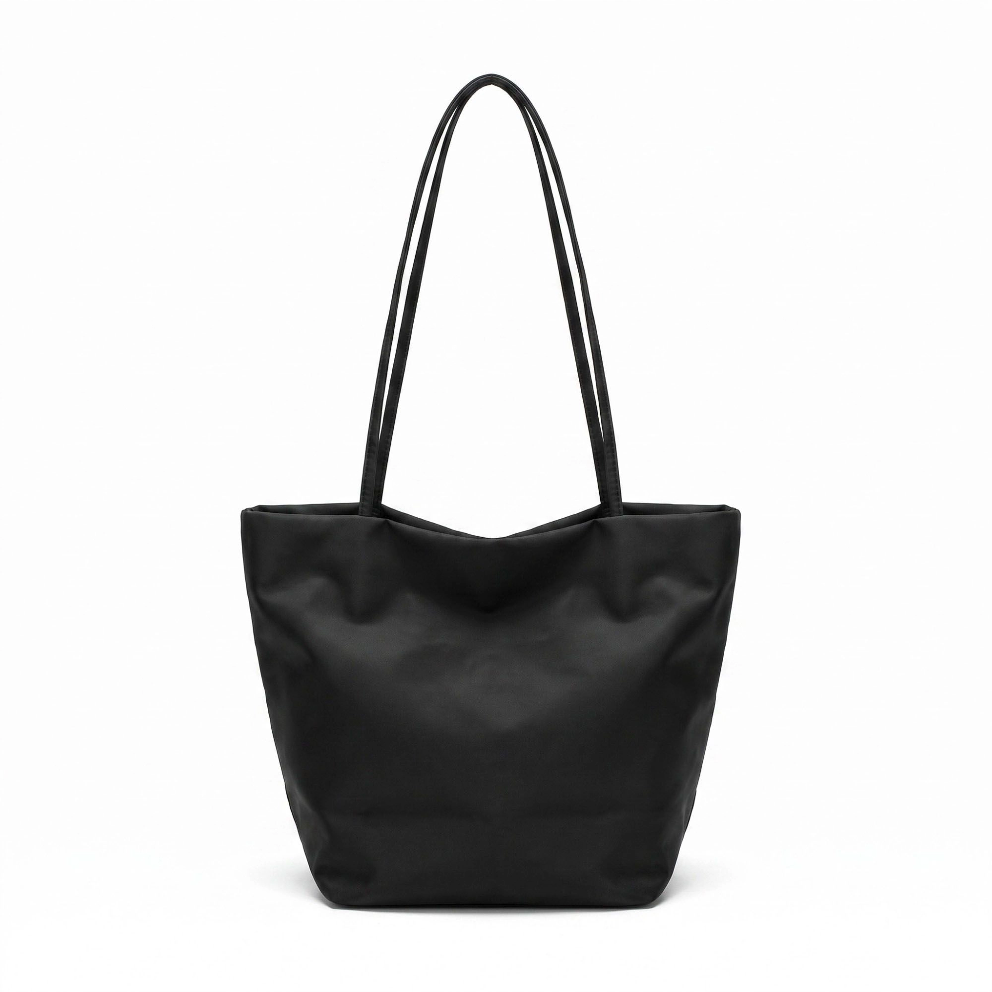 Alilang Women's Oversized Lightweight Tote Bag with Long Shoulder Straps and Soft Slouchy Shape 12x9x6in