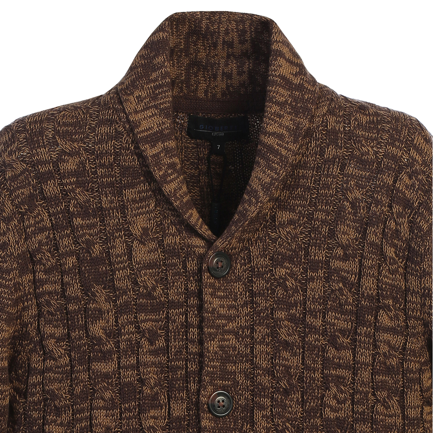 Gioberti Boy's 100% Cotton Knitted Shawl Collar Cardigan Sweater