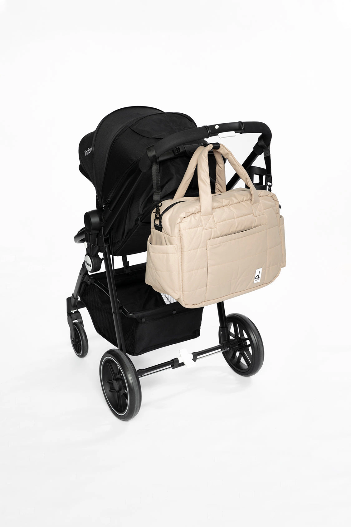 Deux par Unisex Water-Repellent -Compartment Diaper Bag with Changing Mat