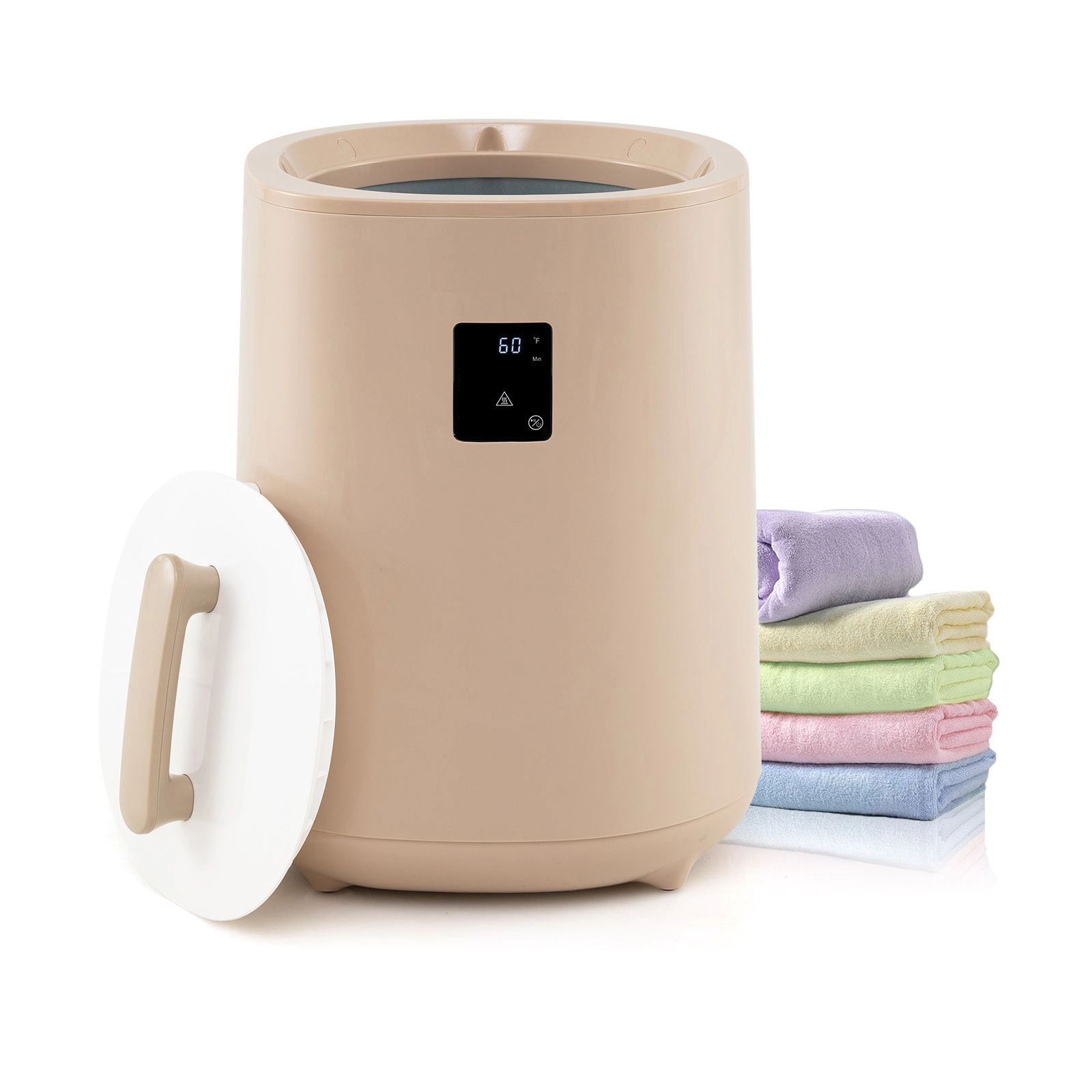 SlickBlue 18L Blanket and Towel Warmer Bucket with Aromatherapy Holder