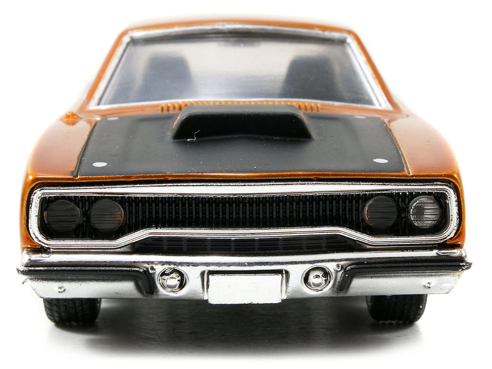 Jada Dom's Plymouth Road Runner Orange Metallic with Matt Black Hood "Fast & Furious" Series 1/32 Diecast