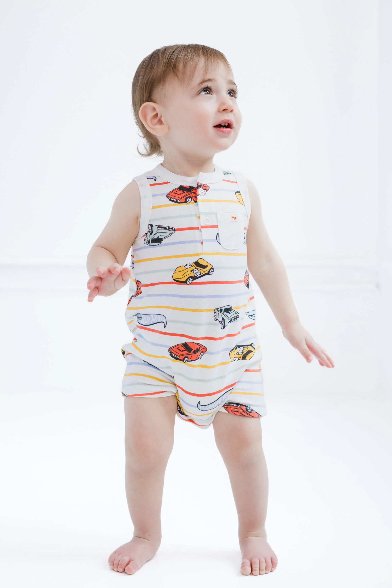Hot Wheels Baby Boys' One Piece Romper