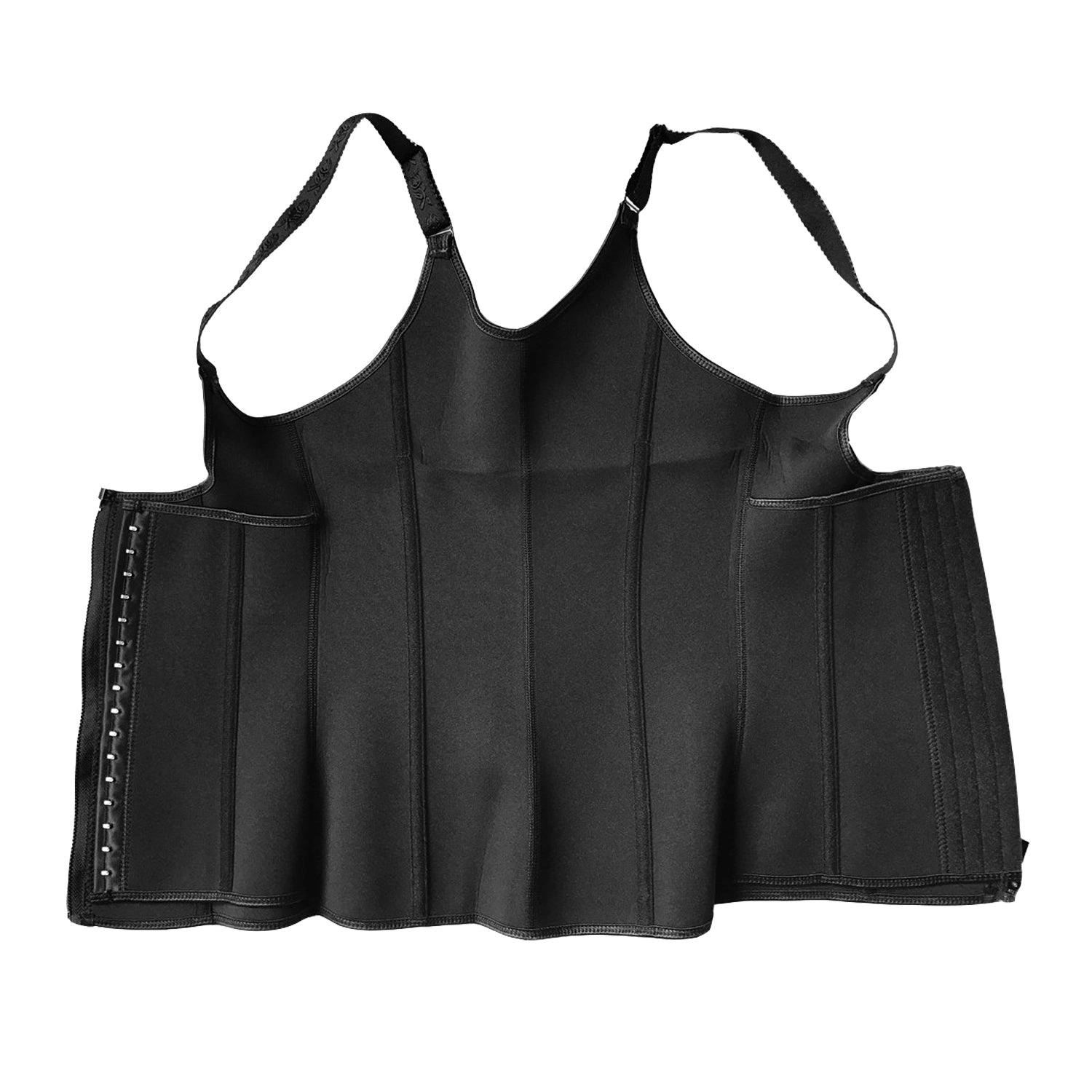 GBruno Zippered Waist Trainer Corset With Straps