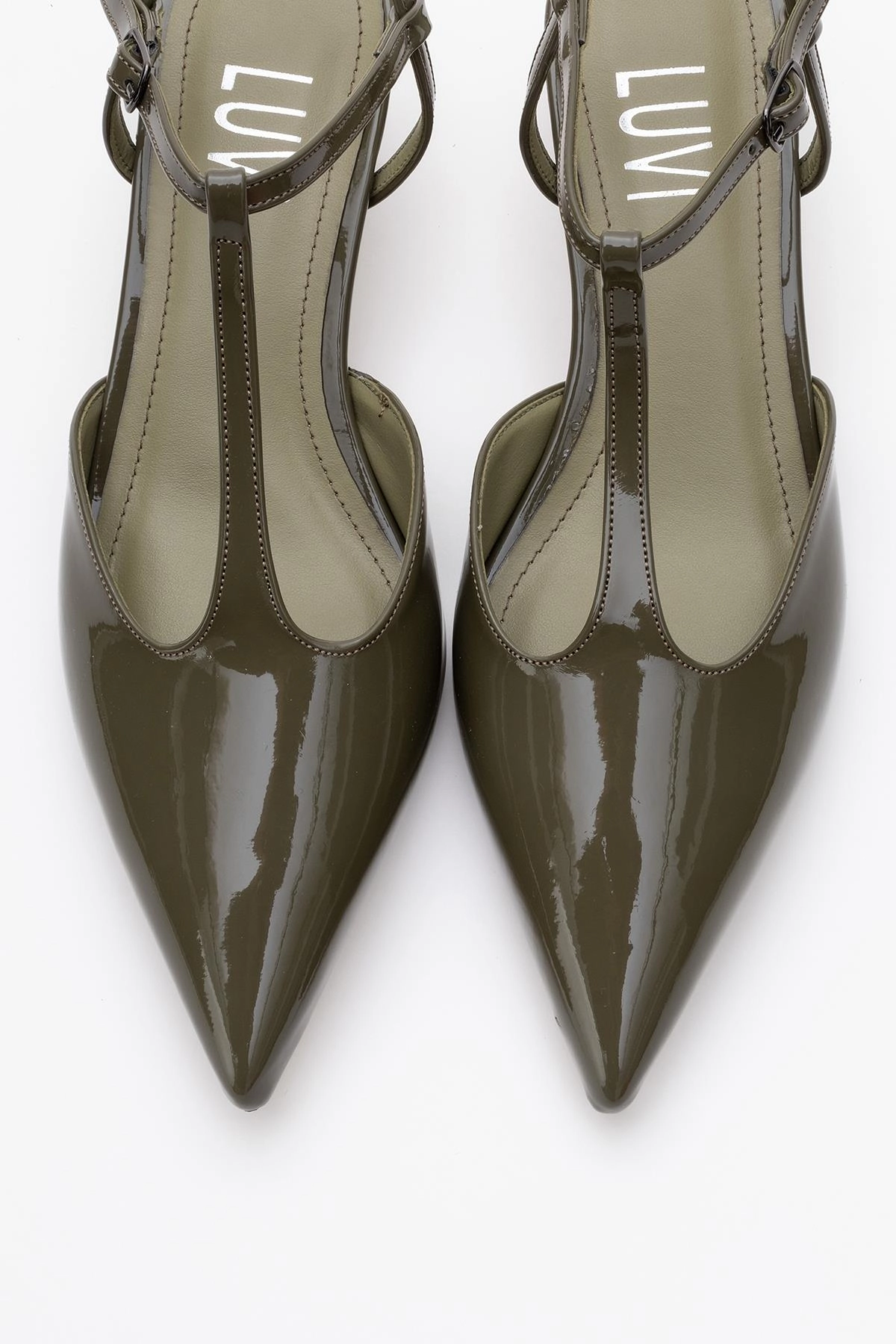 Prologue Shoes Womens Asher Pointed Toe Slingback Pump