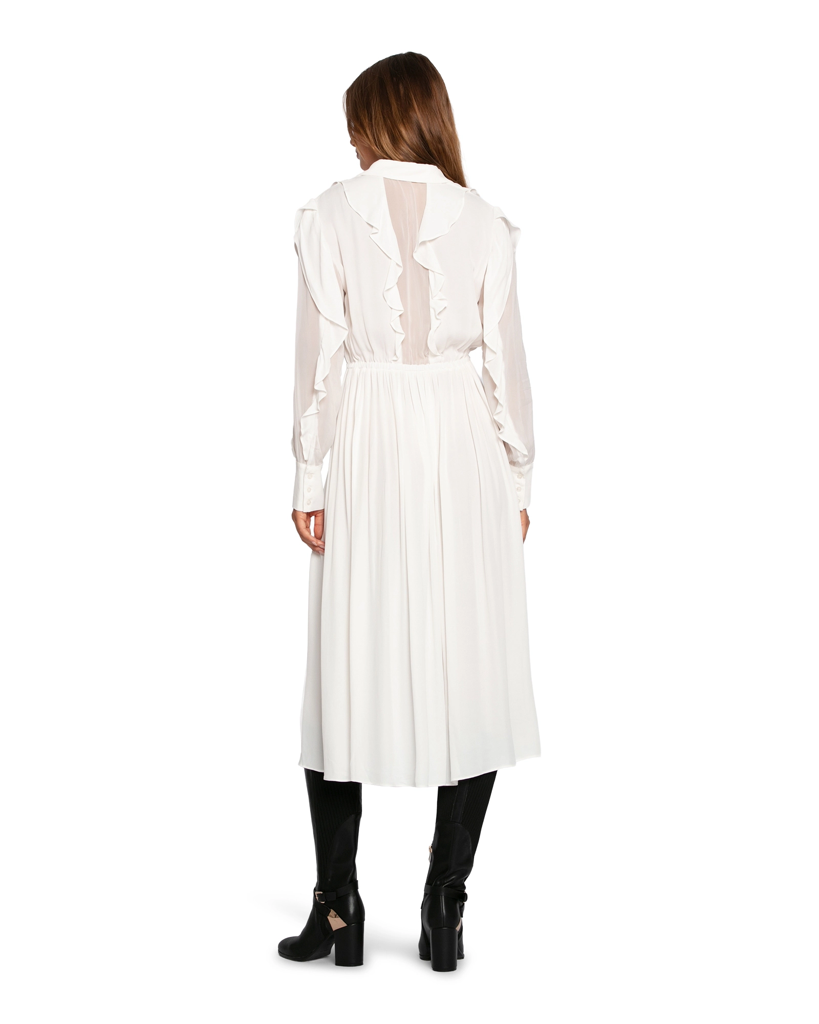 Belle & Bloom Slow Dance Frill Midi Dress