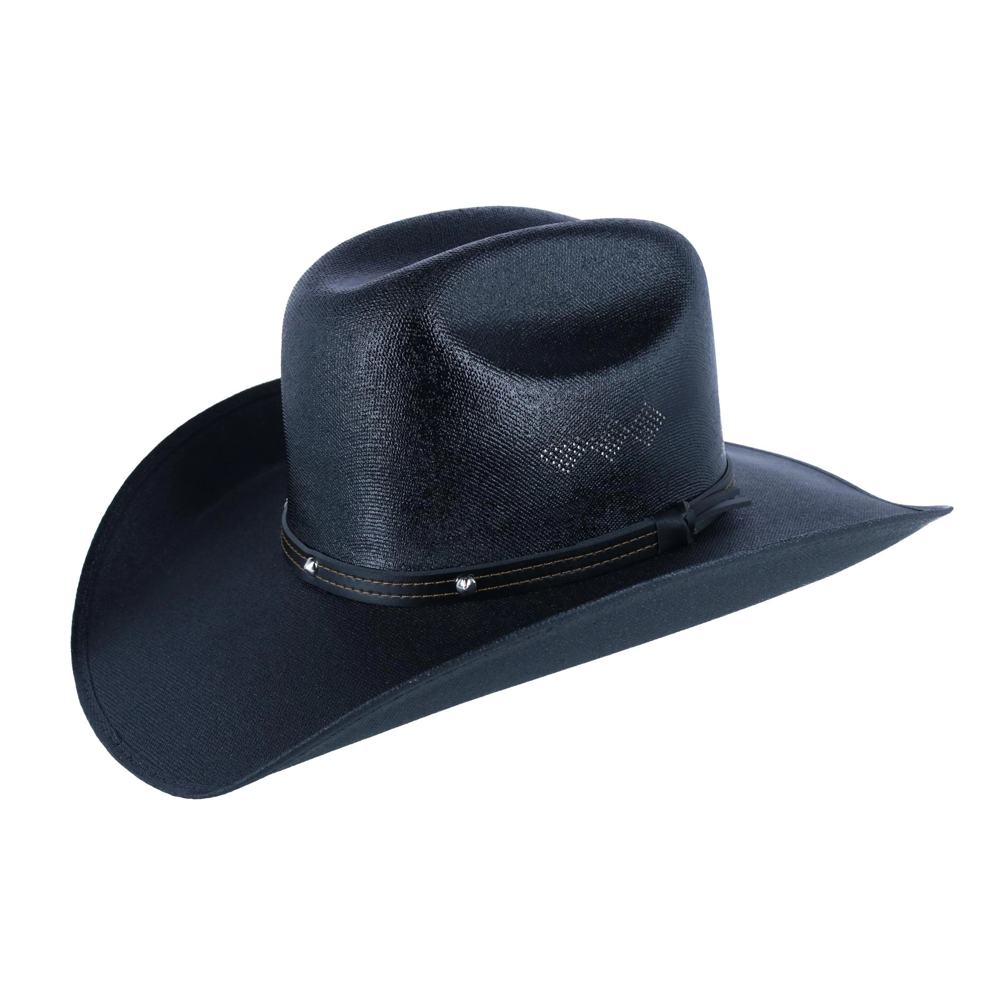 CTM Men's Western Chihuahua Canvas Hat