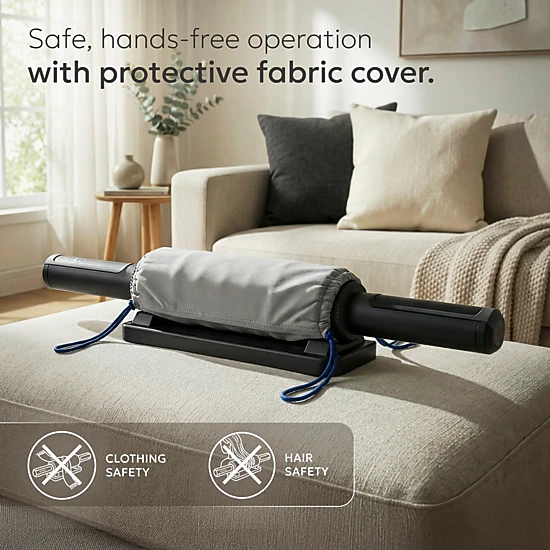 Miko Swift Hands-Free Rolling Percussive Massager for Muscle Recovery, Tension Relief, and Relaxation