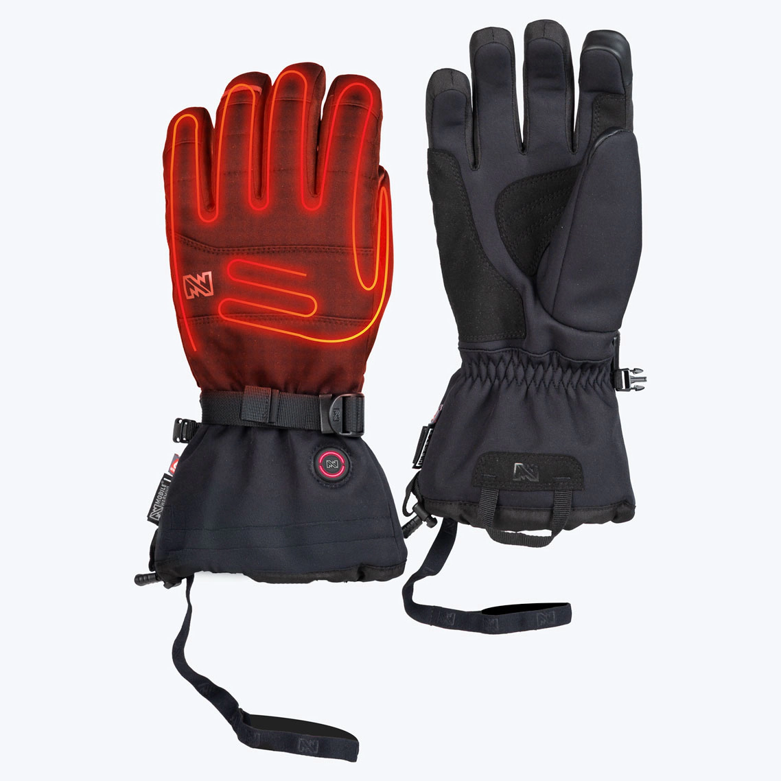 Mobile Warming Unisex Aerial Snow Heated Gloves
