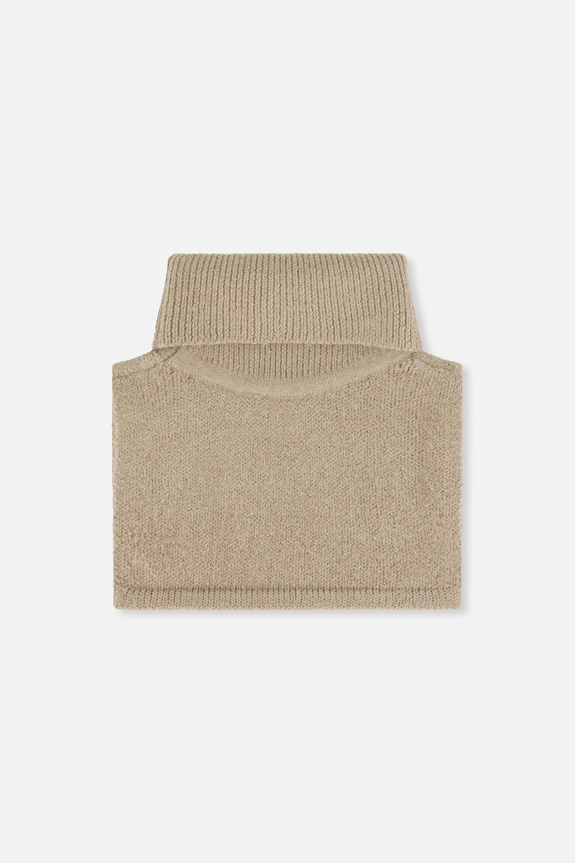 Deux par Deux Unisex Double-Layer Knit Turtle Neckwarmer 6-24 Months
