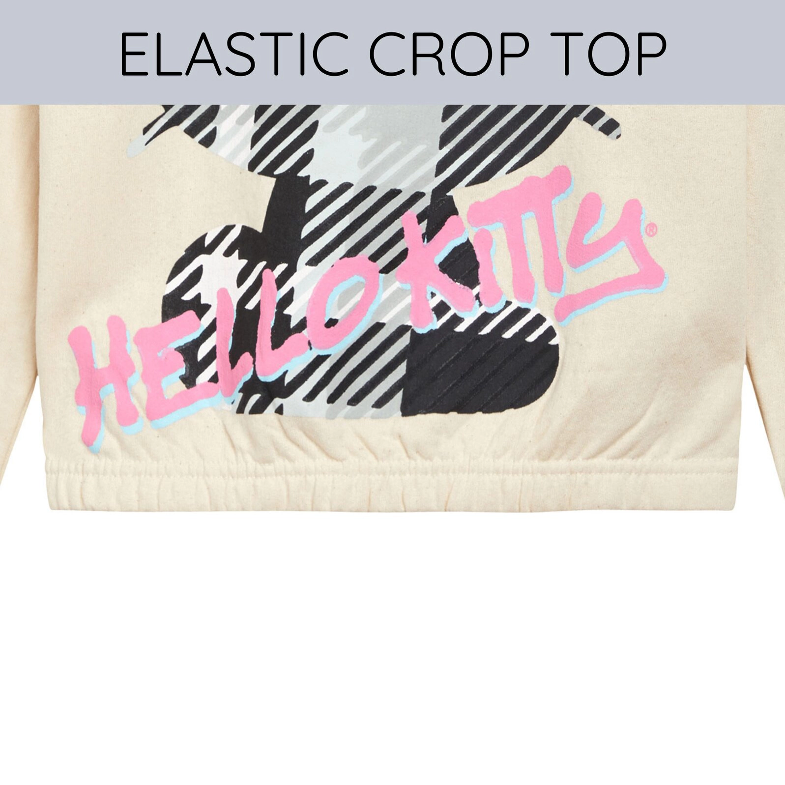 Hello Kitty Girls' Fleece 2-Piece Sweatshirt and Pants Set