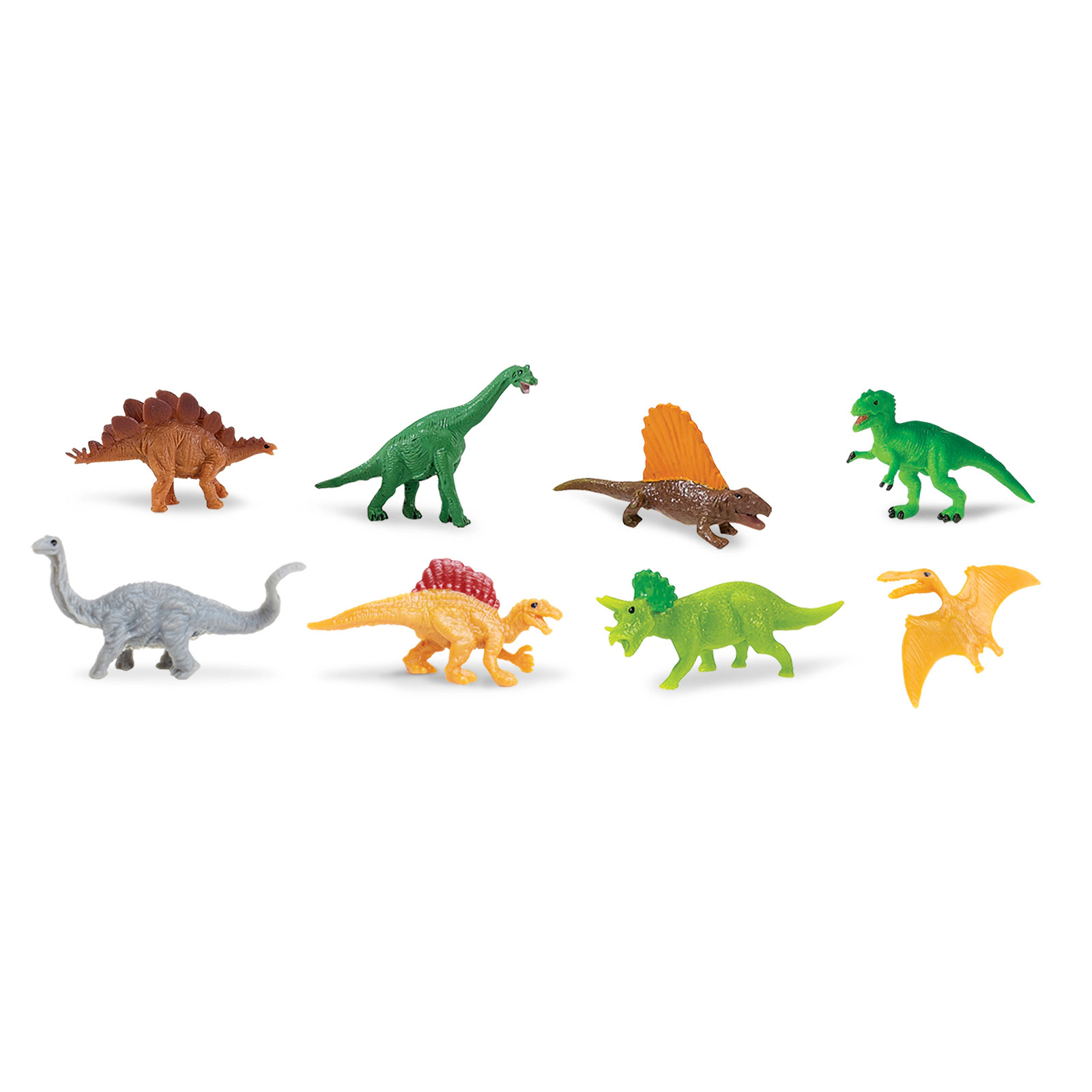 Safari Ltd. - Dino Fun Pack - 8 Mini Toy Figurines for Kids