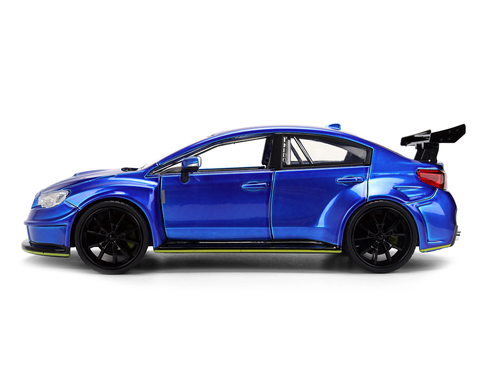 Jada 2016 Subaru WRX STI Widebody Blue Metallic "JDM Tuners" Series 1/24 Diecast Model Car by Jada
